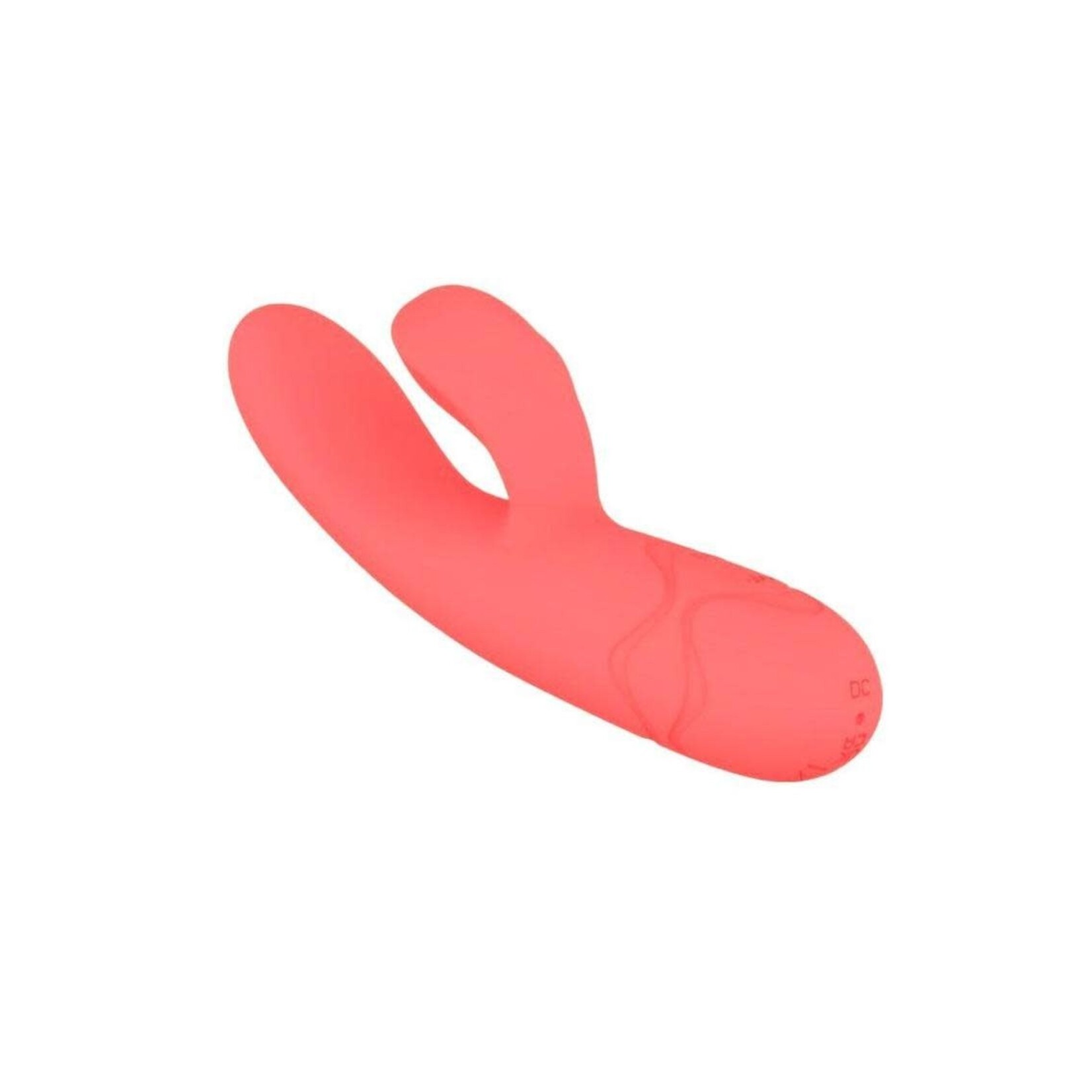 Hush Silicone Rabbit Vibrator - Coral