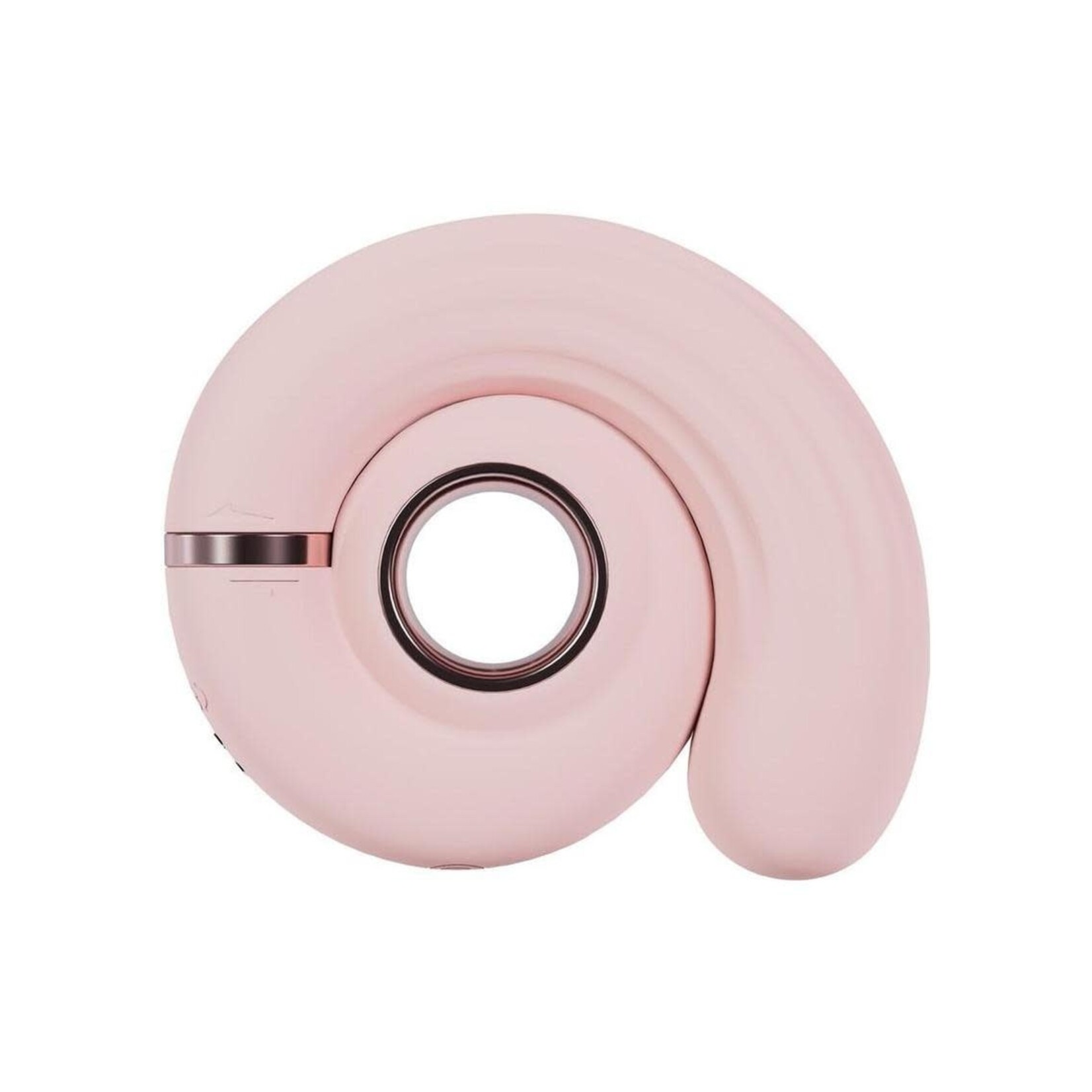 Loveline Tourner 10 Speed Silicone Rechargeable Vibrating Swirl Clitoral Stimulator - Pink
