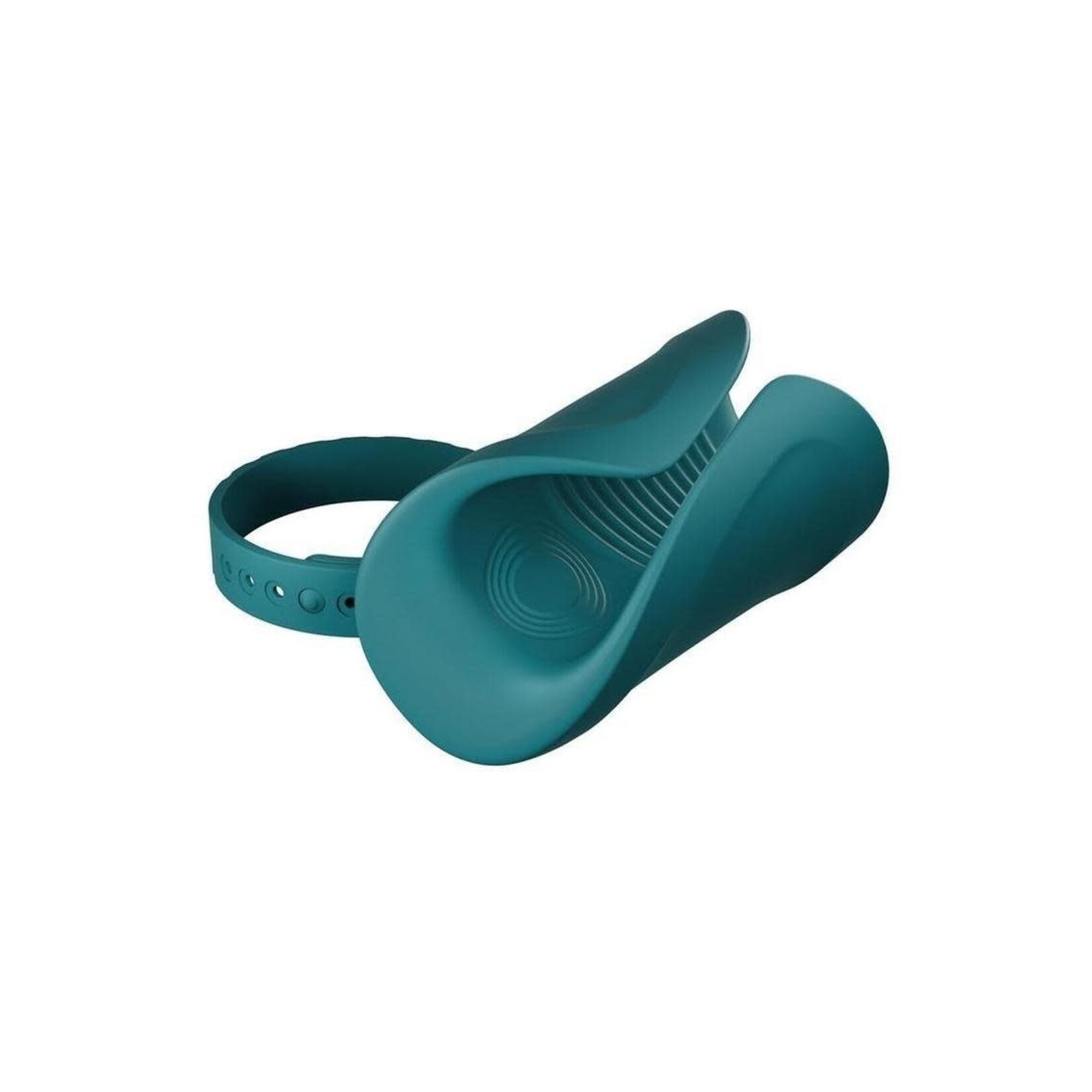 Lovense Gush 2 Handsfree Silicone Rechargeable Masturbator - Green