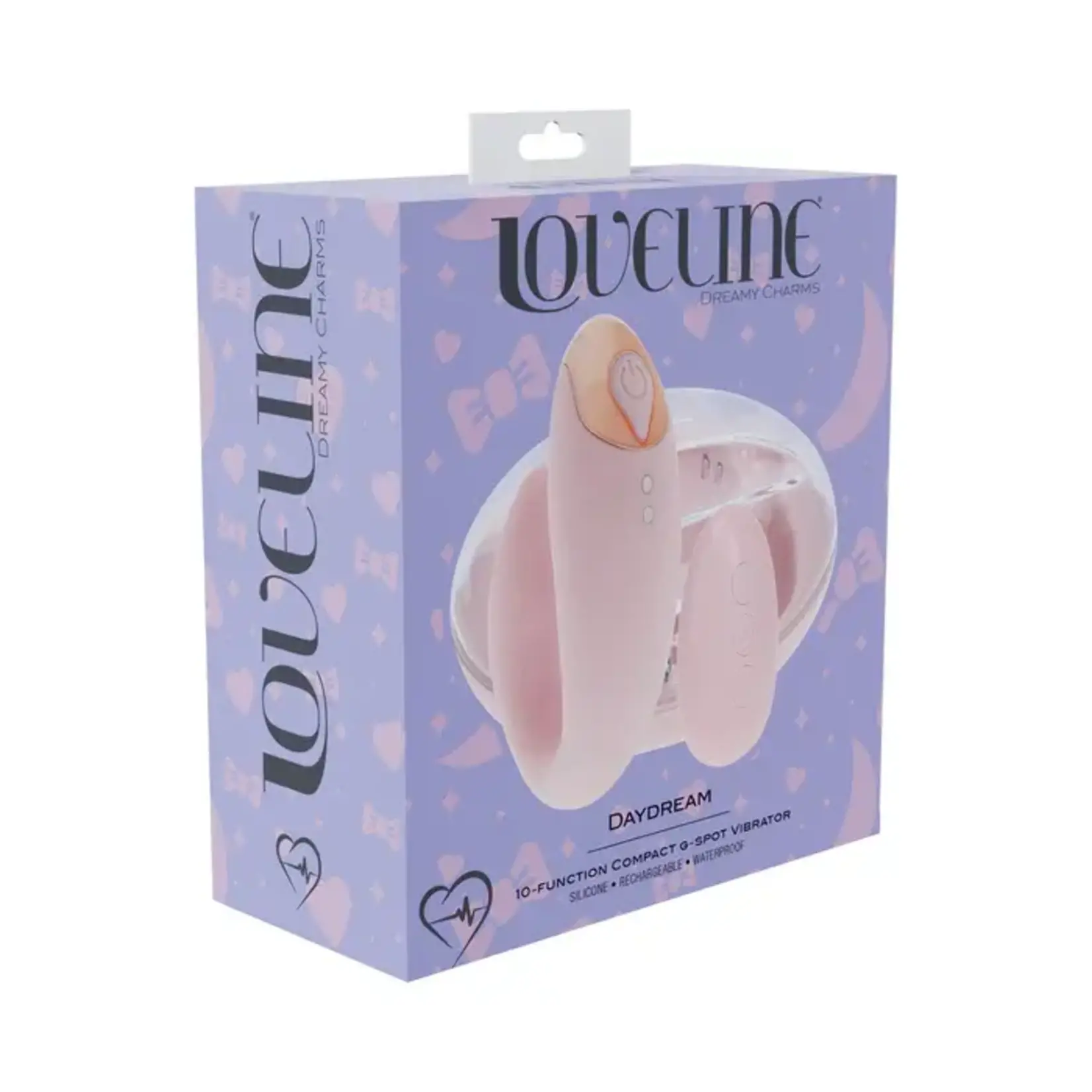 LoveLine Daydream AirTapTech Rechargeable Vibrator Pink