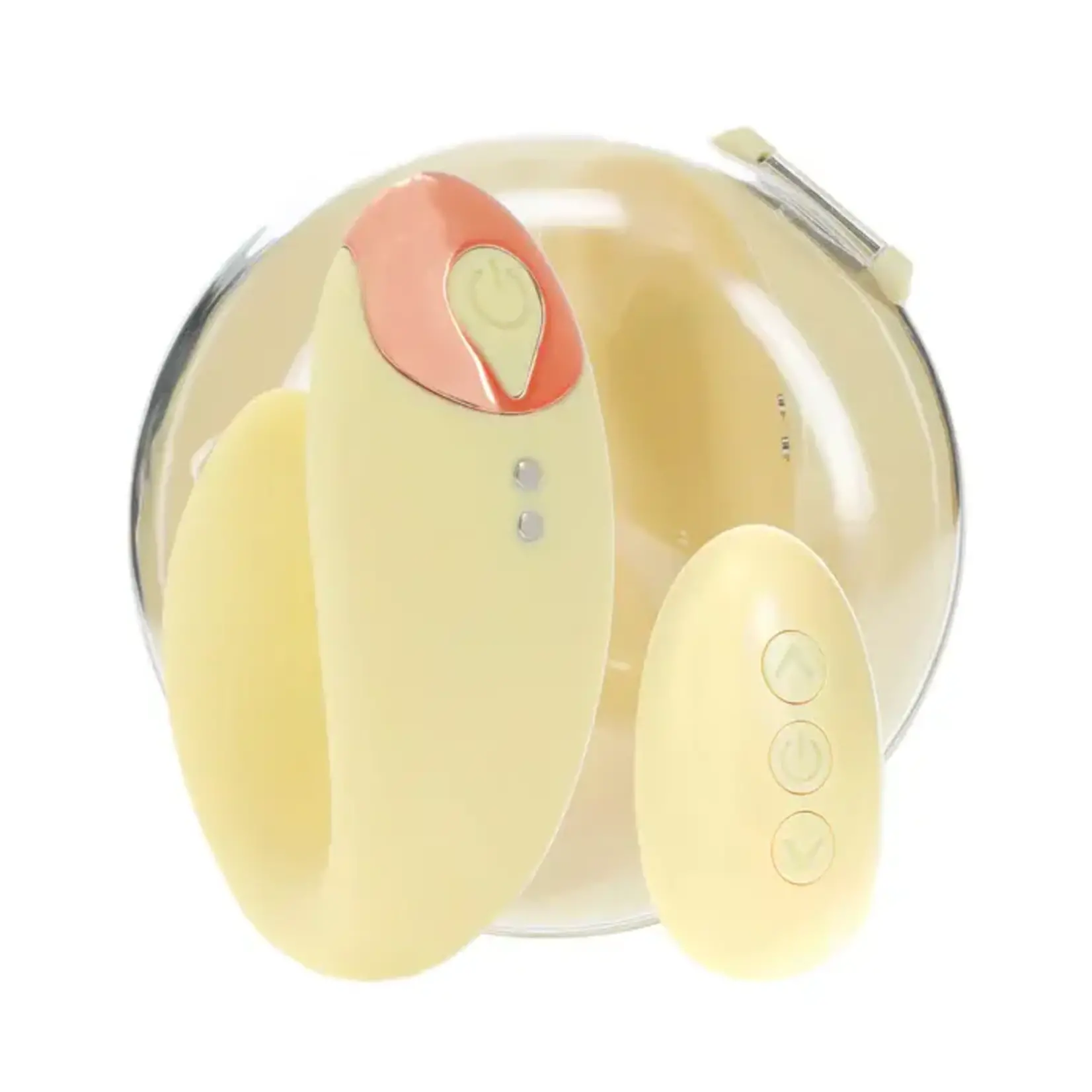 LoveLine Daydream AirTapTech Rechargeable Vibrator Yellow