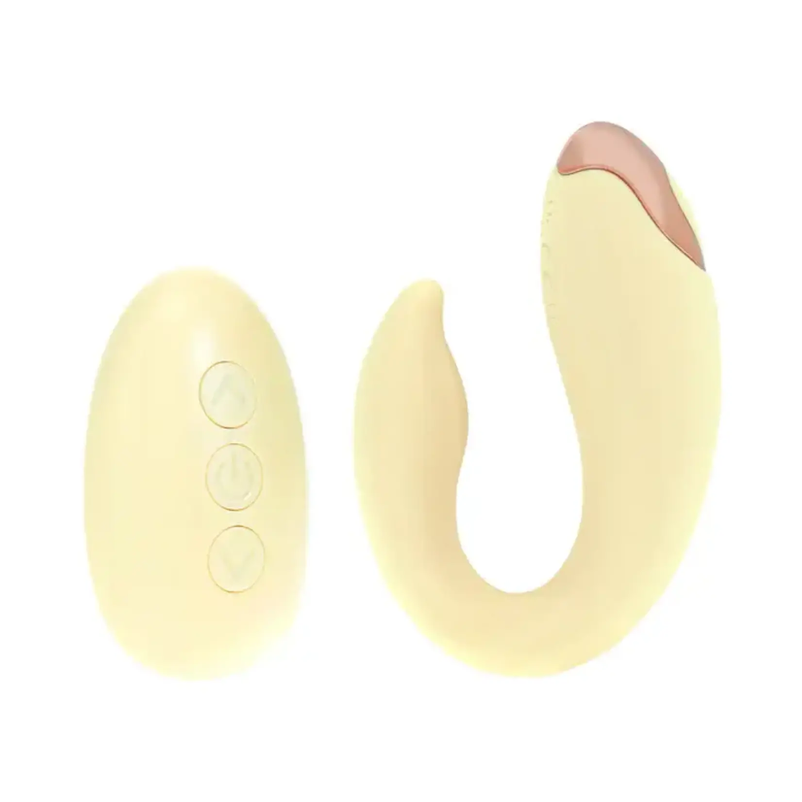 LoveLine Daydream AirTapTech Rechargeable Vibrator Yellow