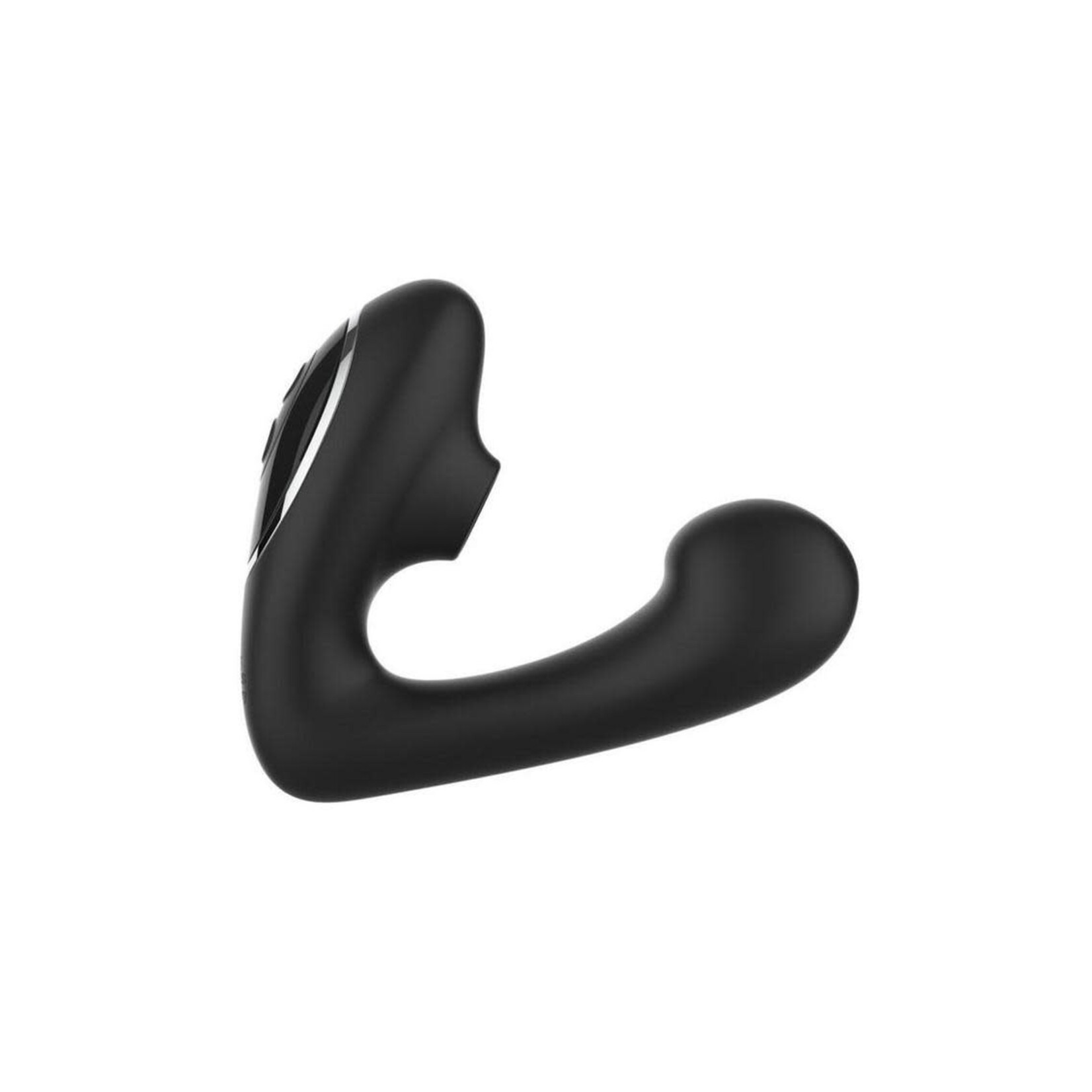 Fifty Shades of Grey Greedy Girl Duet Rechargeable Silicone Dual Stimulator - Black