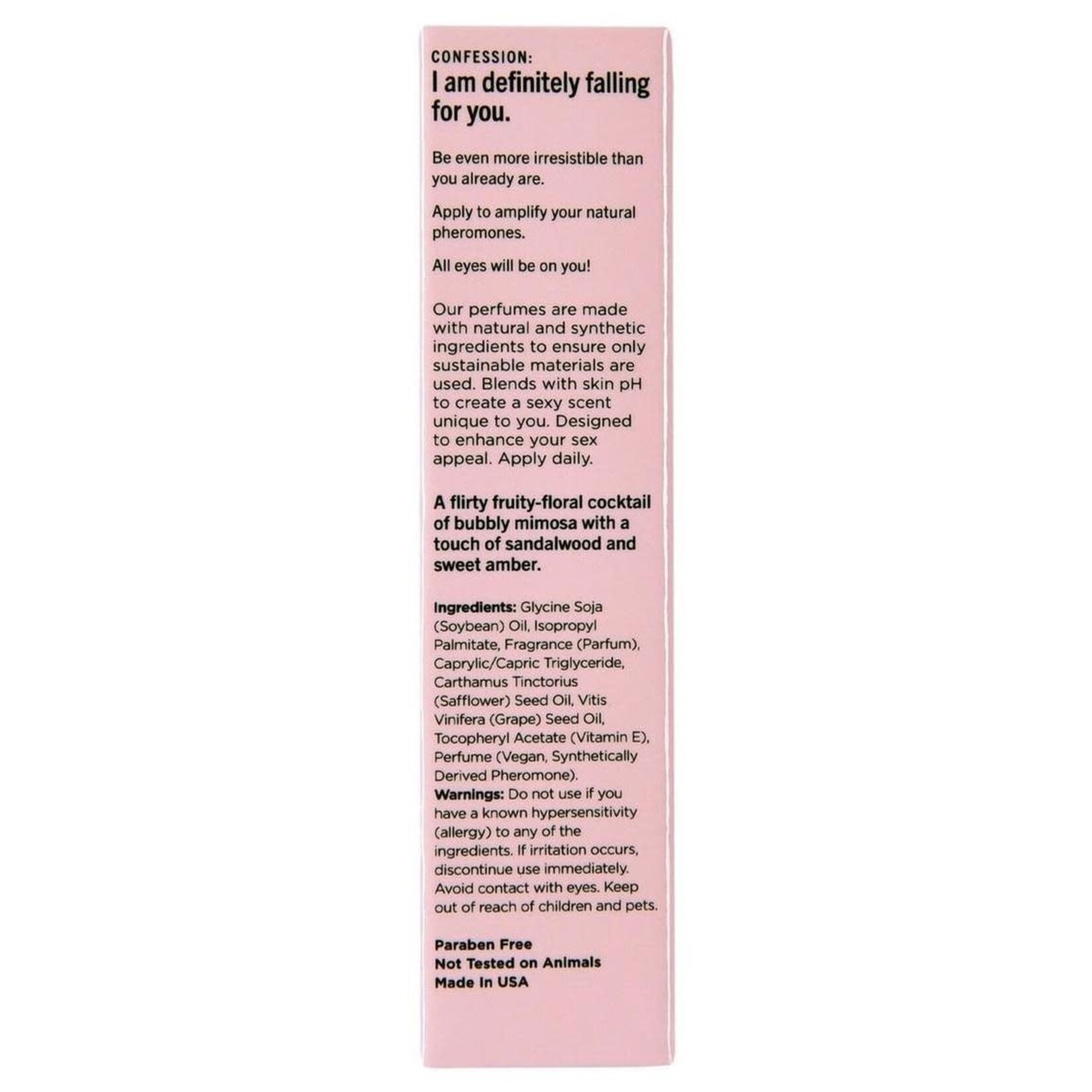 Simply Sexy Pheromone Perfume Oil Roll-On - Head Over Heels