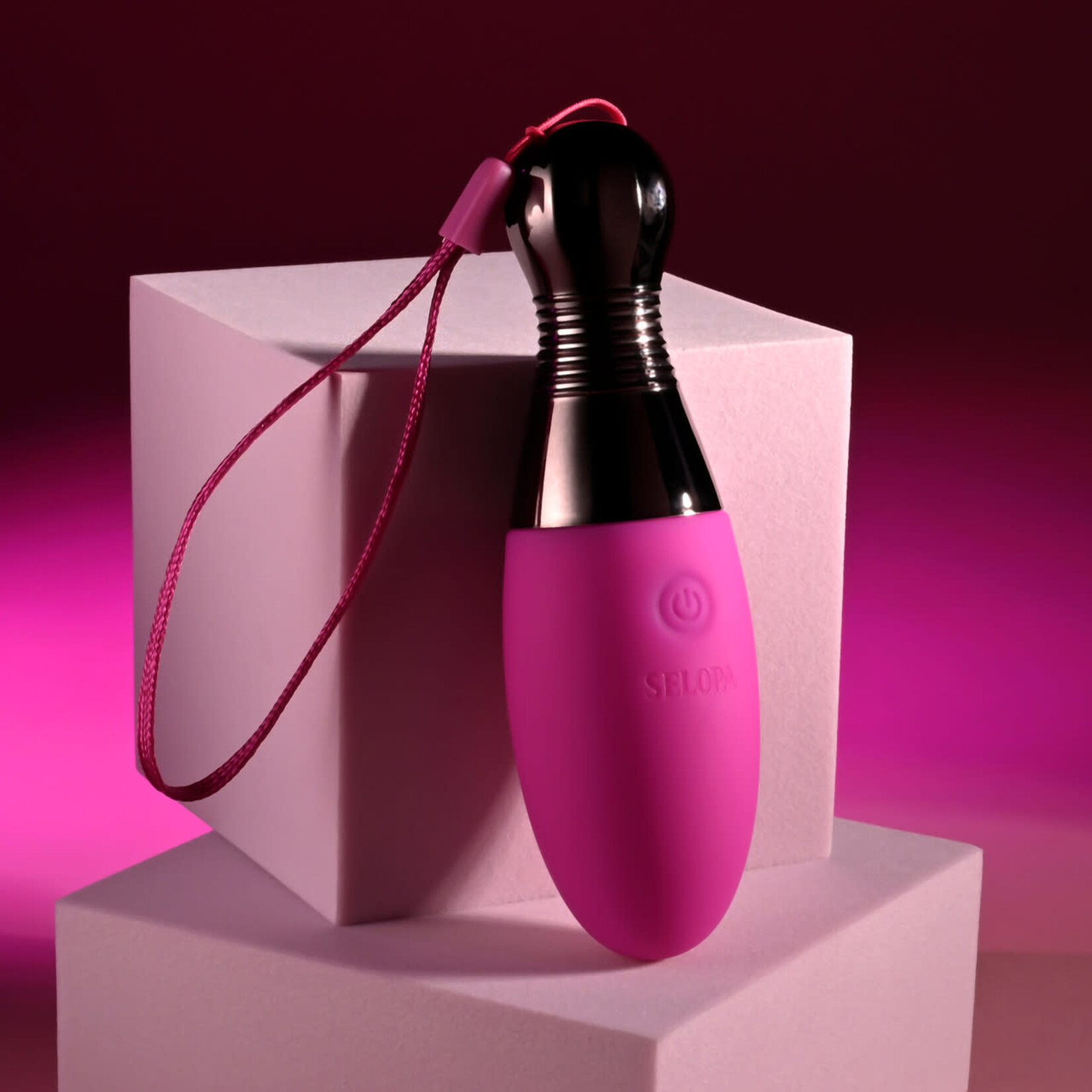Selopa Companion Rechargeable Silicone Egg - Pink