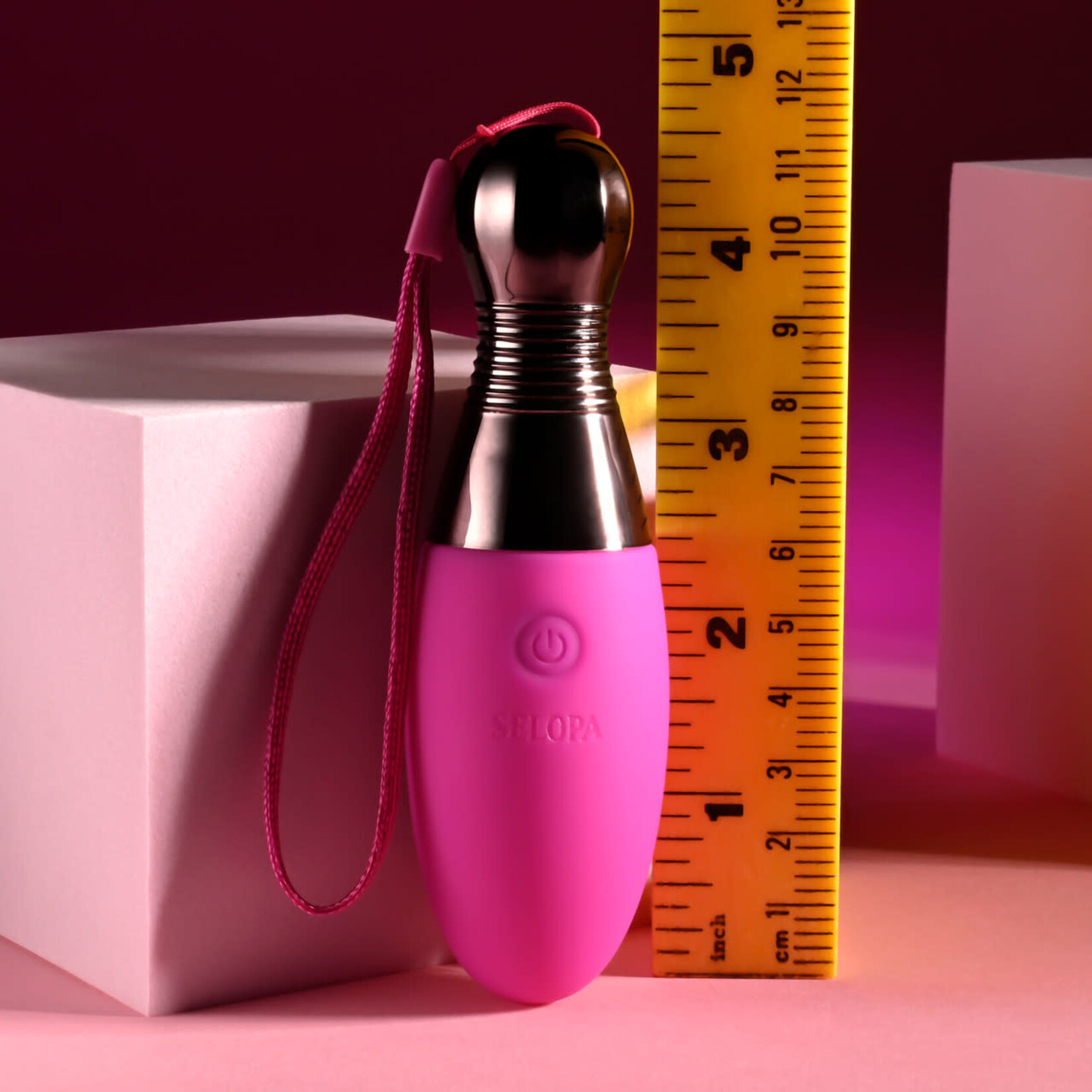 Selopa Companion Rechargeable Silicone Egg - Pink