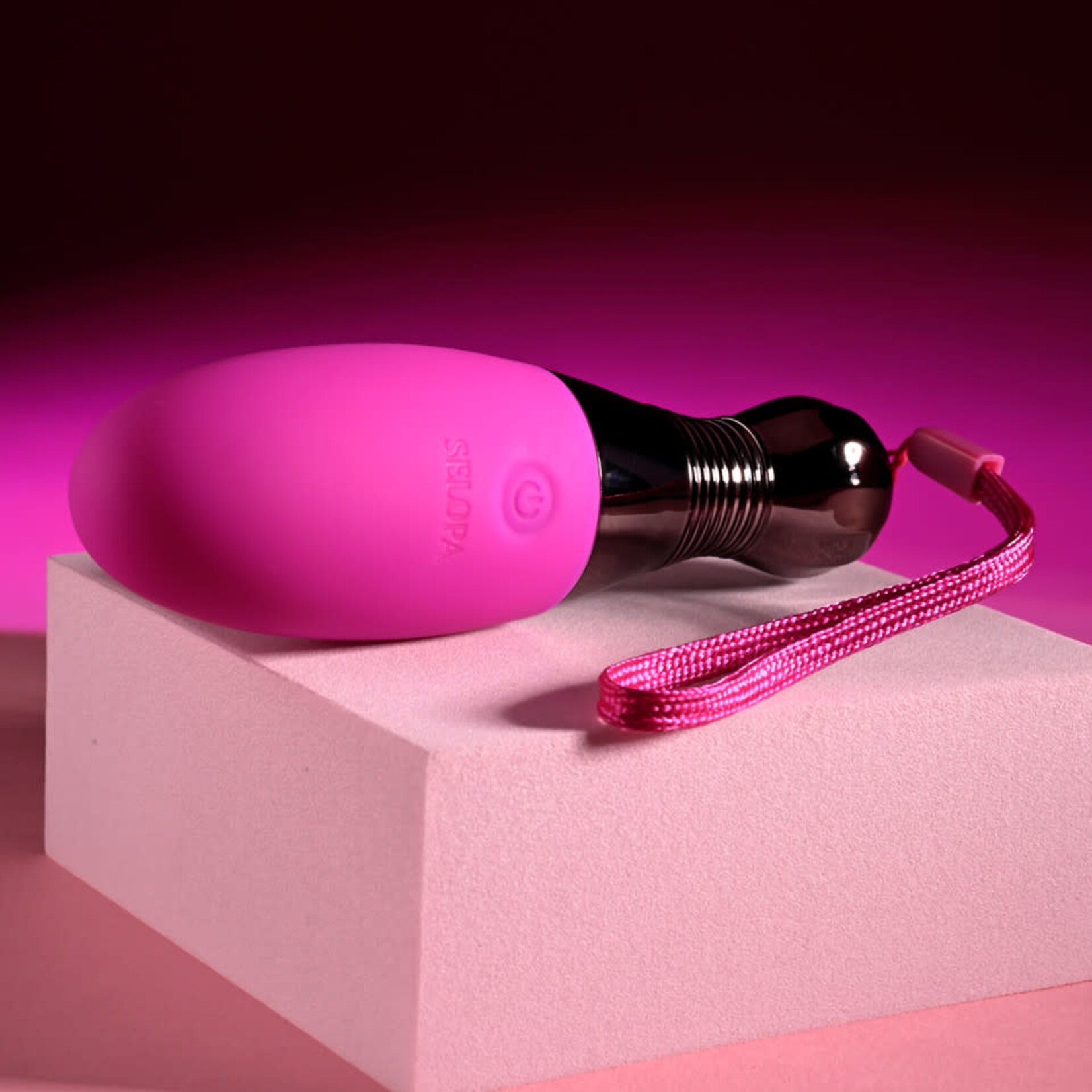 Selopa Companion Rechargeable Silicone Egg - Pink