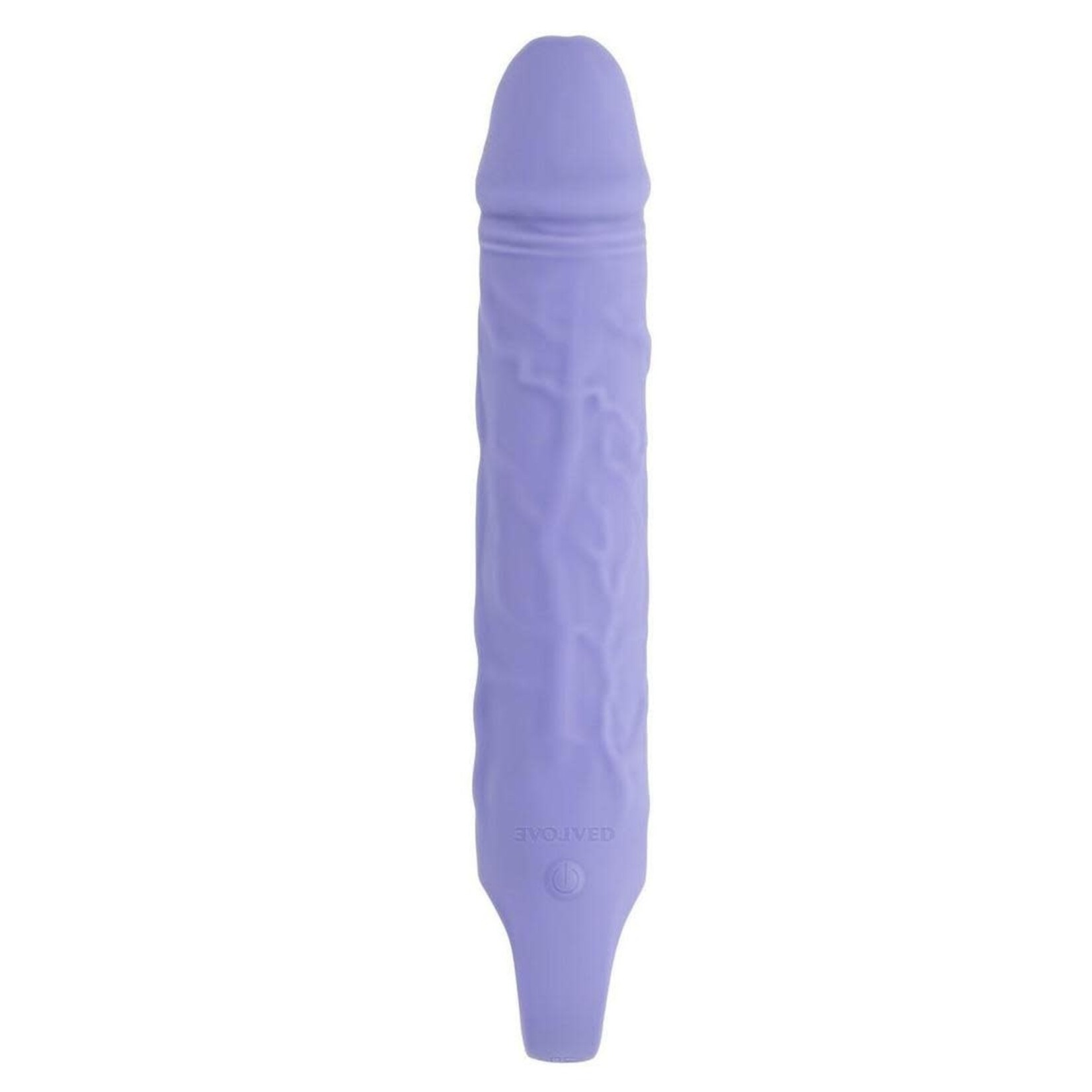 Large Purple Fantasy Rechargeable Silicone Vibrator