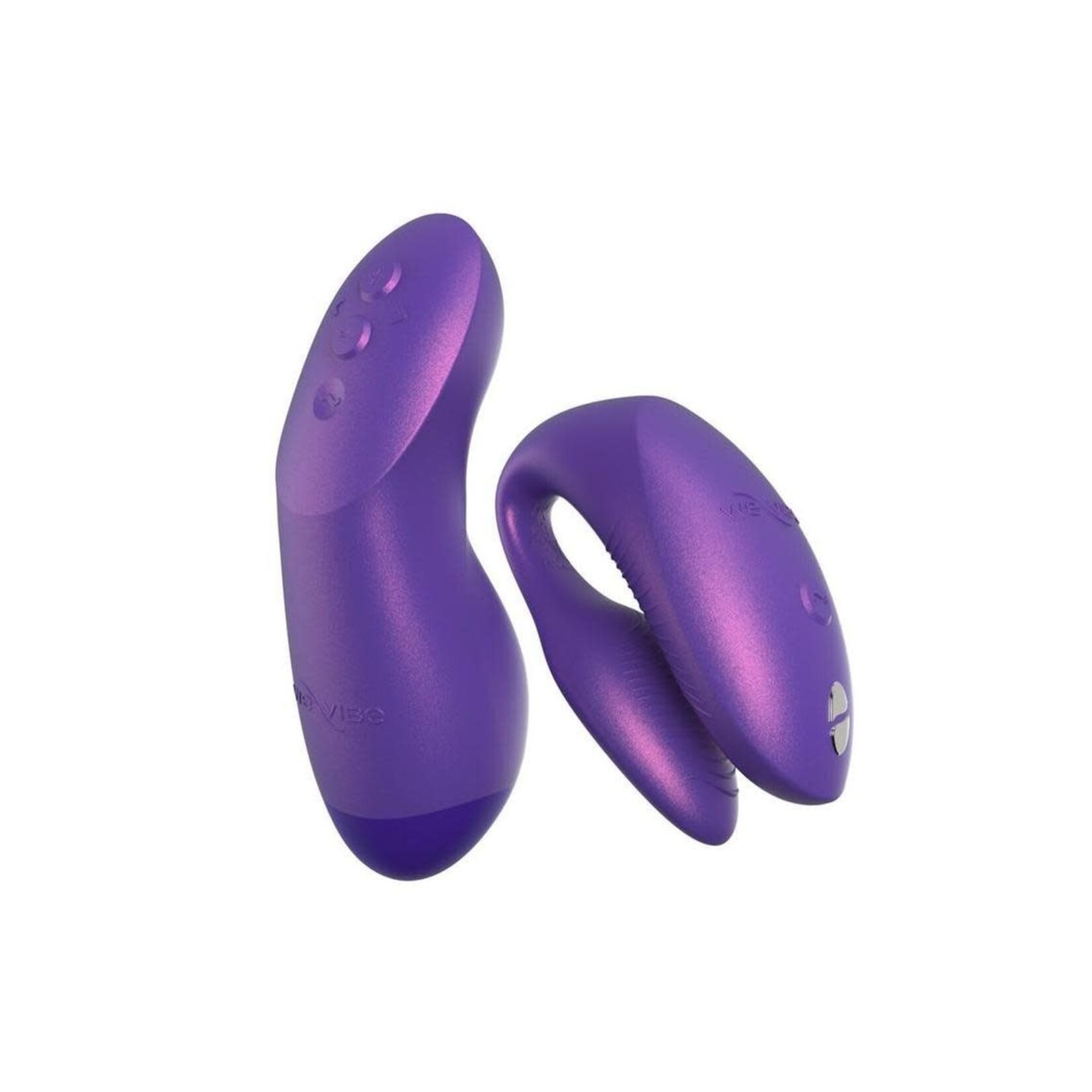 We-Vibe Chorus Rechargeable Silicone Couples Vibrator with Remote Control - Cosmic Purple
