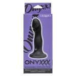 Onyxxx Rechargeable Contoured Silicone Probe - Black
