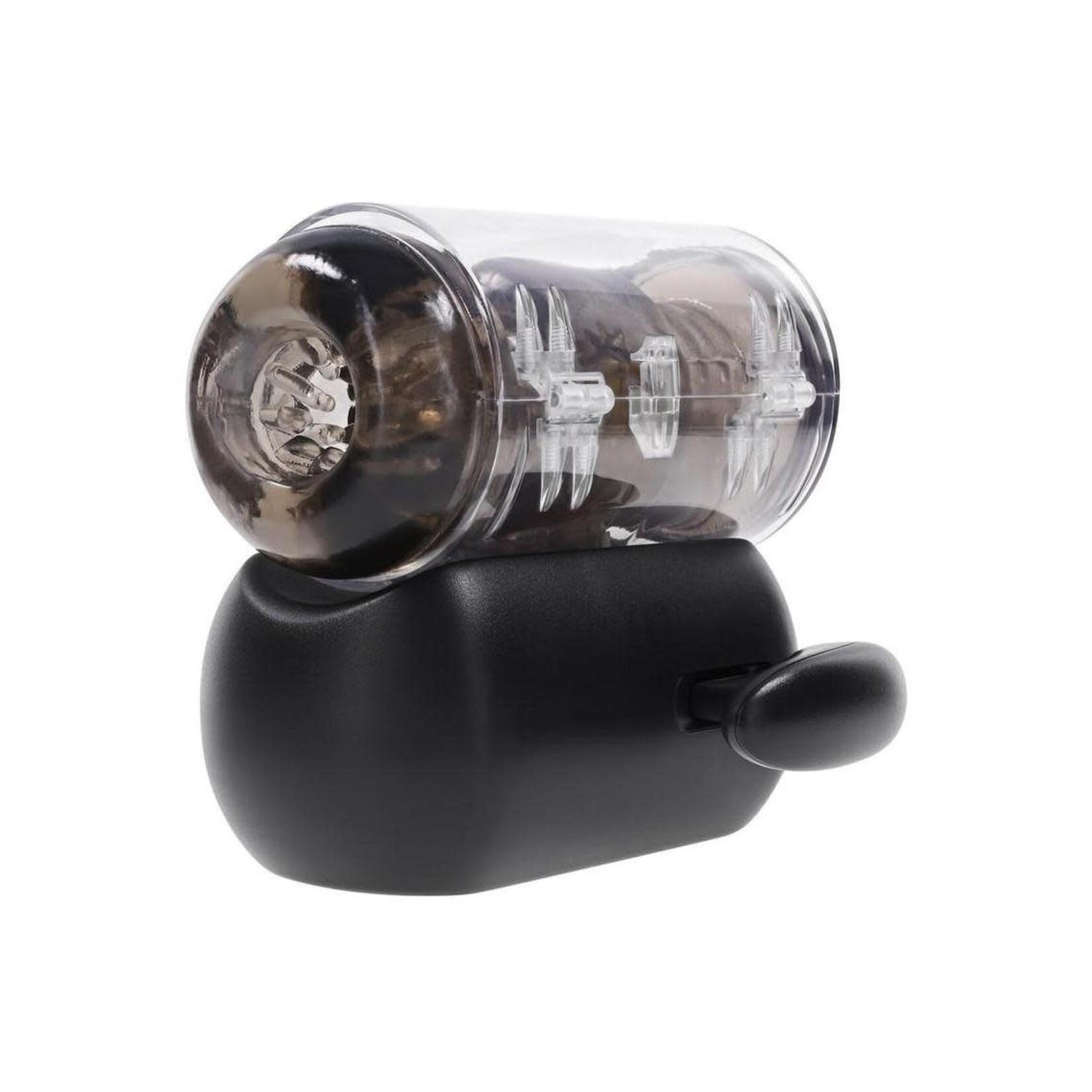 Zero Tolerance Hold Me Tight Rechargeable Heated Stroker - Black