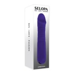 Selopa Ambition Rechargeable Silicone Thrusting Vibrator - Purple
