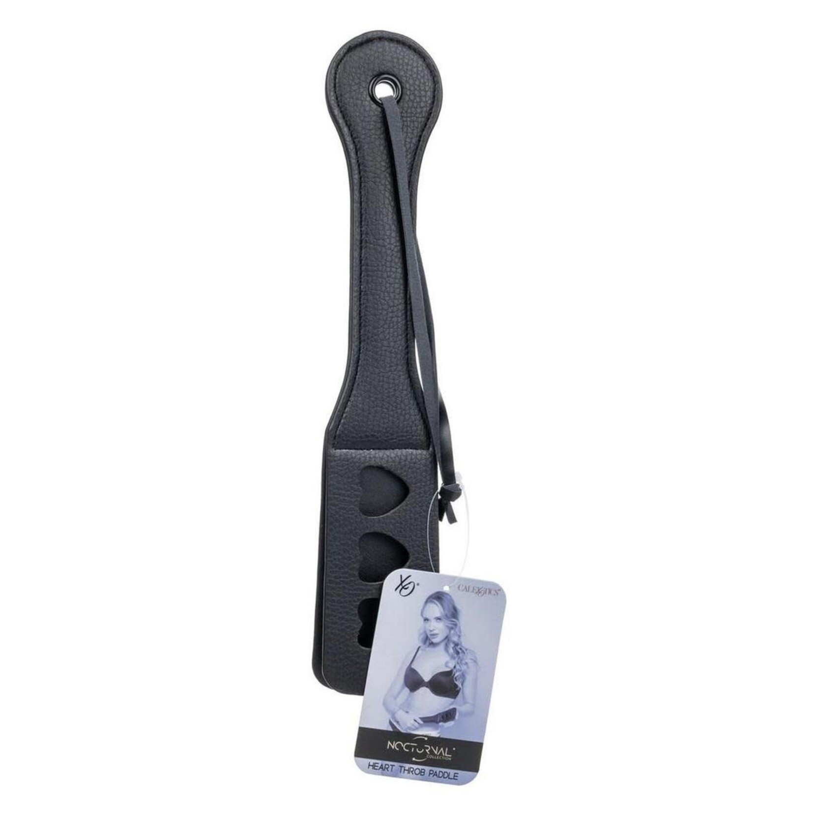 Nocturnal Collection Heart Throb Paddle - Black