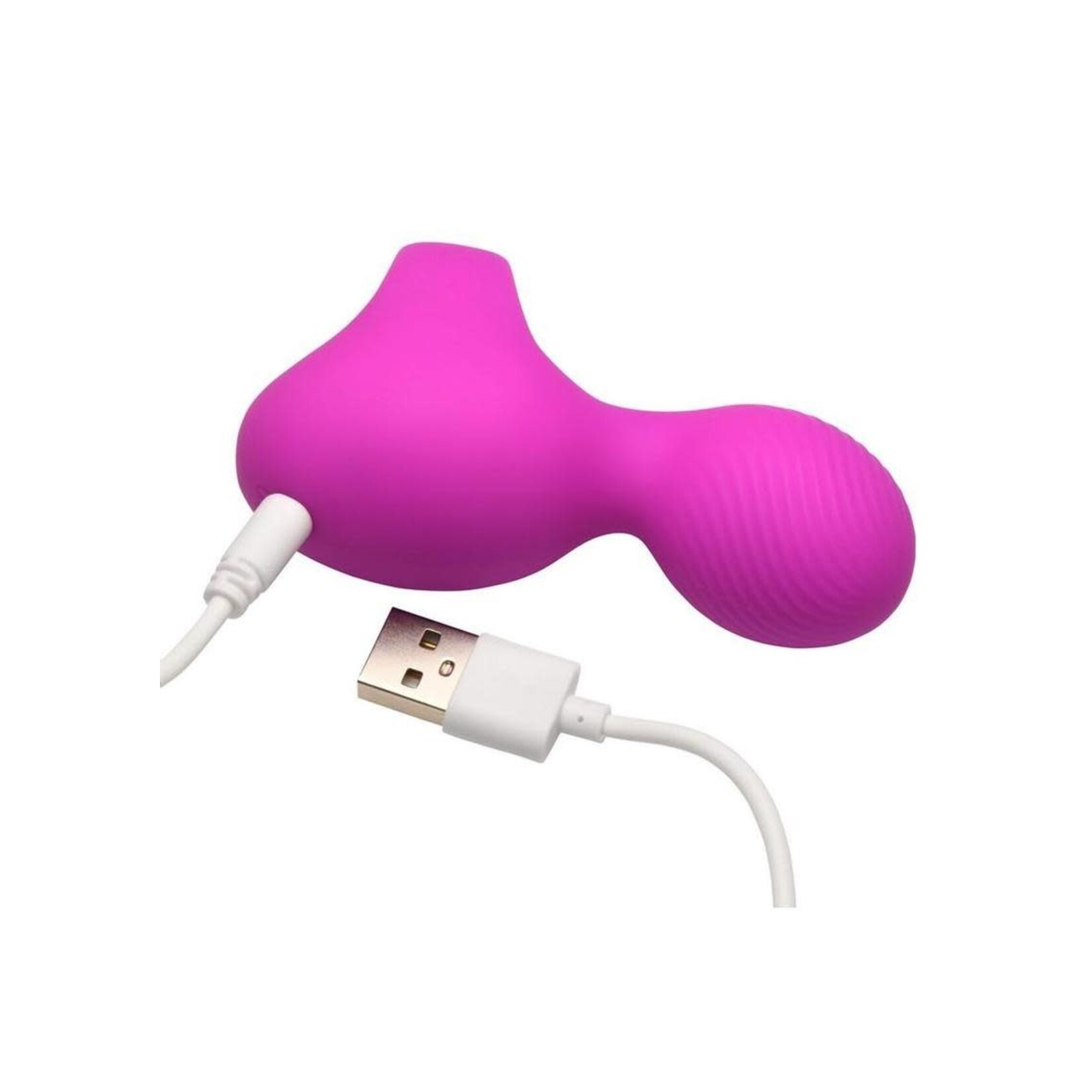 Bang! Silicone Rechargeable Finger Vibe - Pink