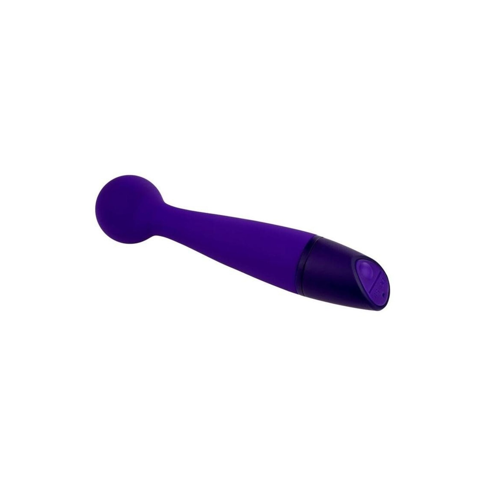Selopa Gumball Rechargable Silicone Vibrating Wand - Purple