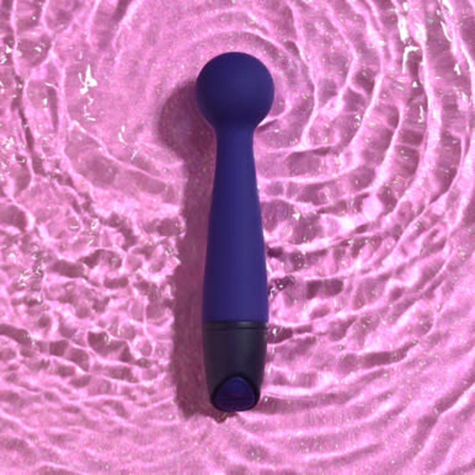 Selopa Gumball Rechargable Silicone Vibrating Wand - Purple
