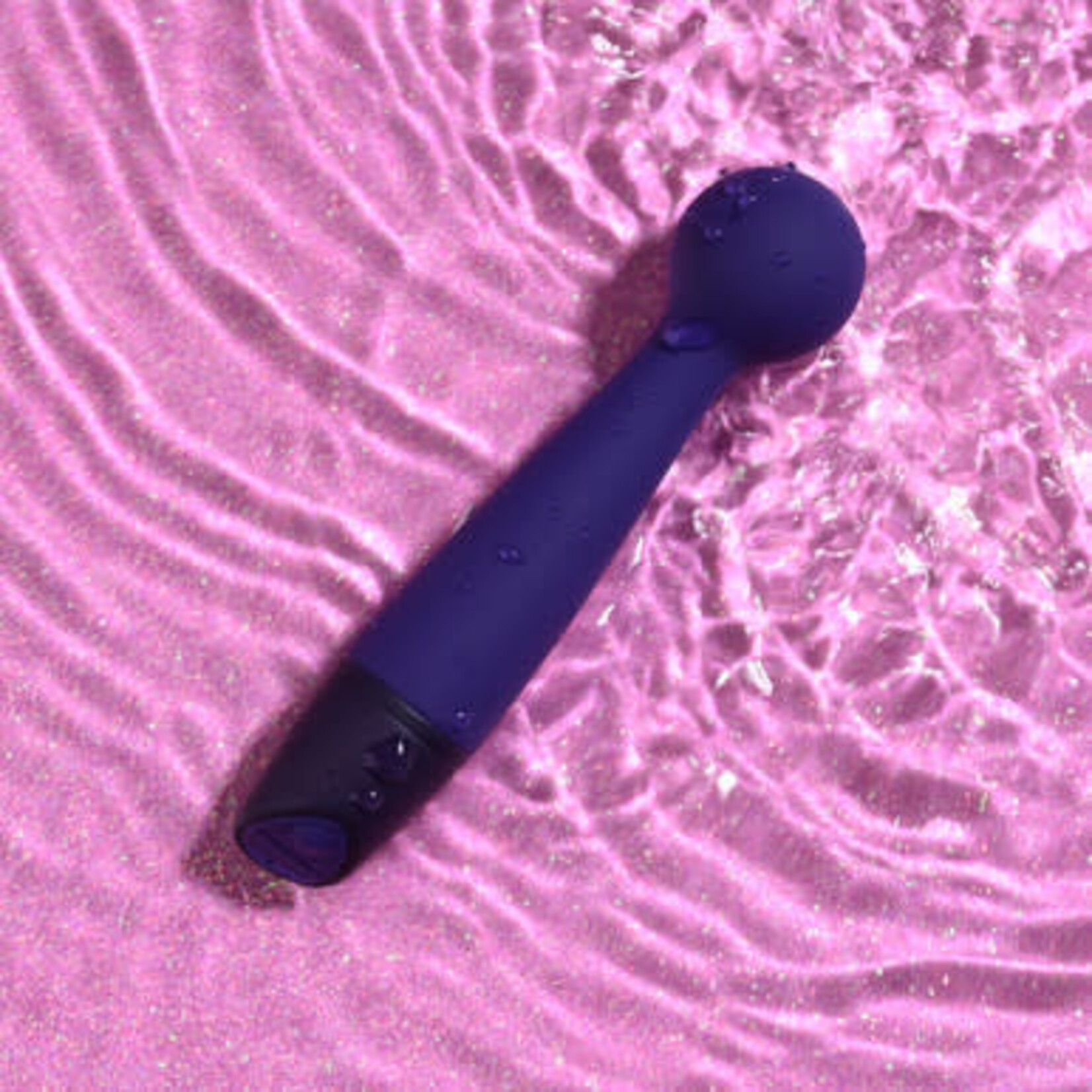 Selopa Gumball Rechargable Silicone Vibrating Wand - Purple