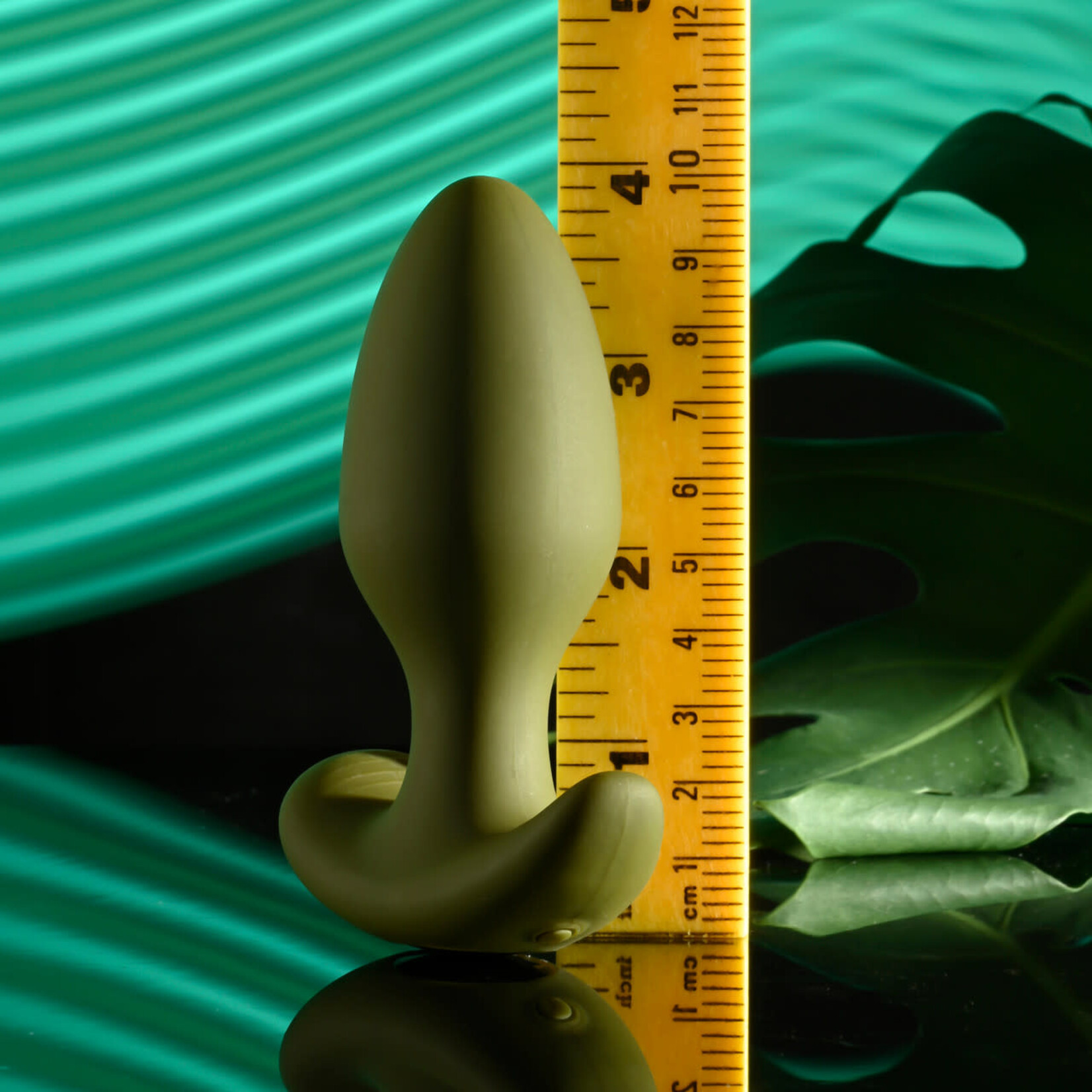 Selopa The Colonel Rechargeable Silicone Anal Plug - Green