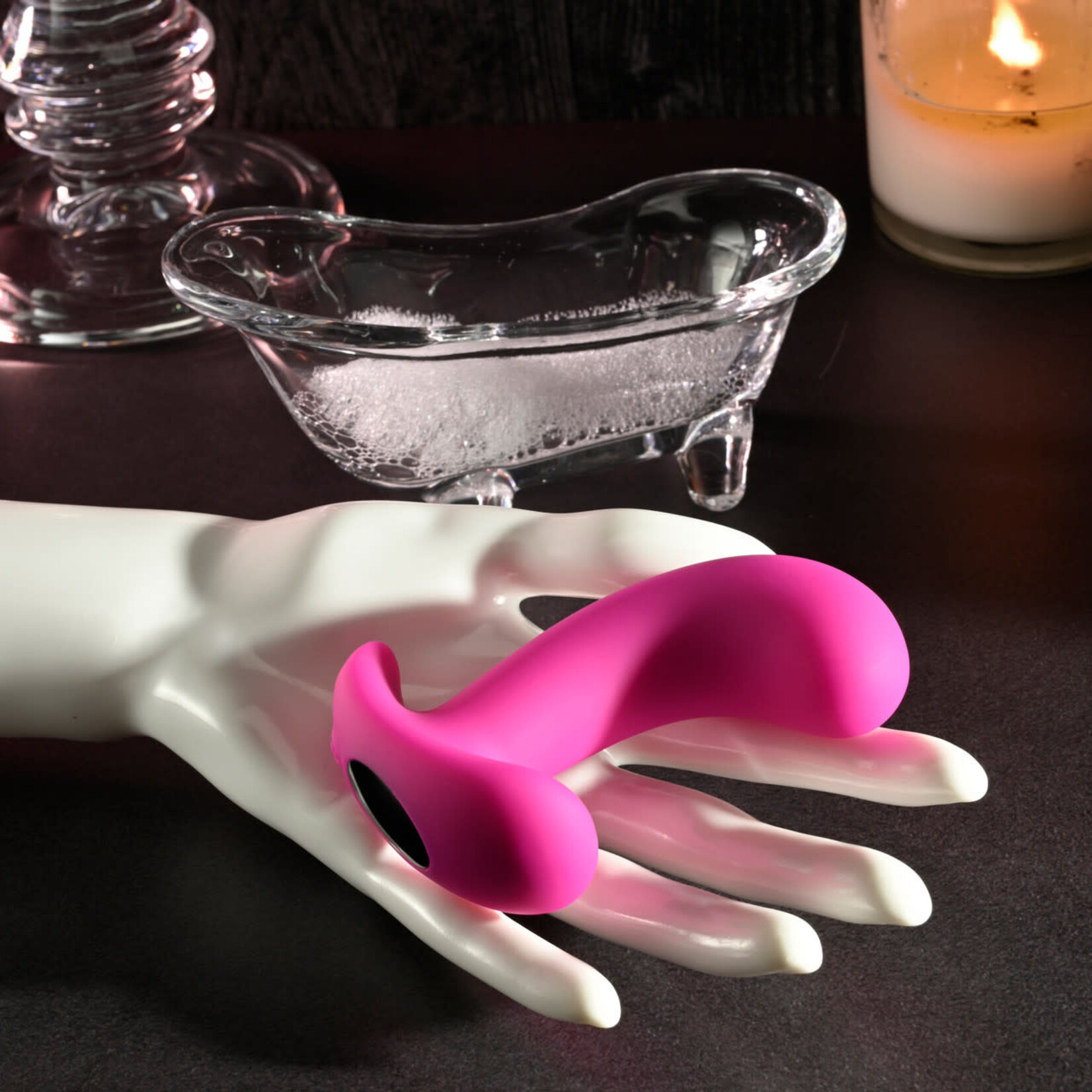 Selopa Hooking Up Rechargeable Silicone Anal Plug with Remote Control - Pink