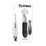 Playboy Bon Voyage Rechargeable Silicone Vibrator - Gray