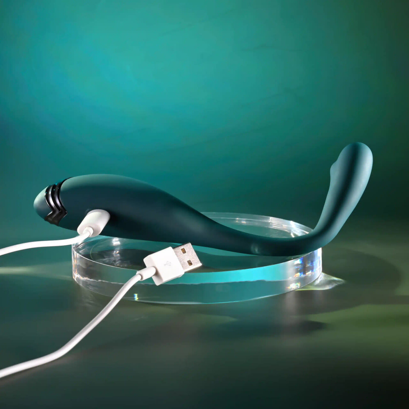 Playboy Pinpoint Perfection Rechargeable Silicone Vibrator - Green