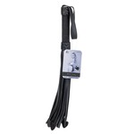 Nocturnal Collection Heart Throb Flogger - Black