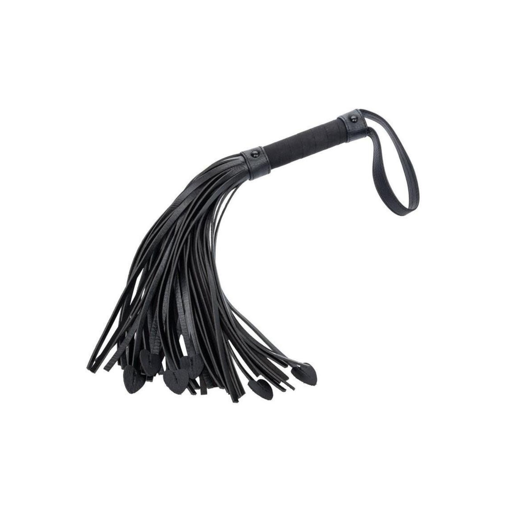 Nocturnal Collection Heart Throb Flogger - Black