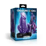 Creature Cocks Leviathan Silicone Dildo - Purple/Black