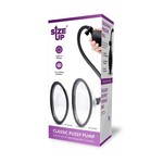Size Up Classic Pussy Pump with Two Chambers - Black/Clear