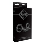Pumped Silicone Penis Extender - Black