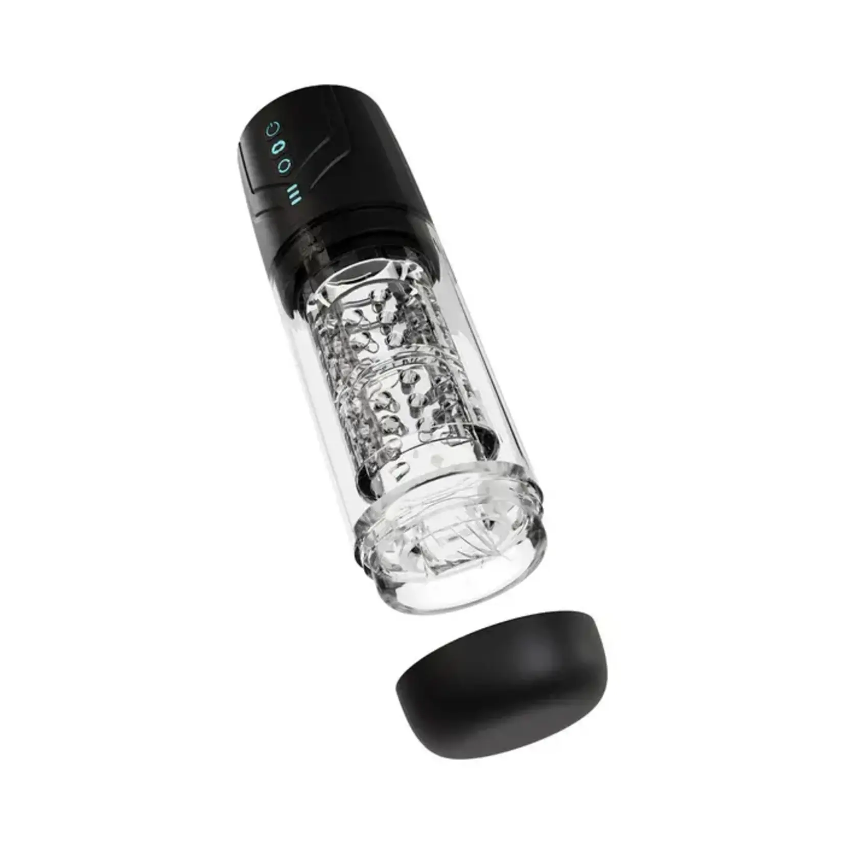 M for Men Whirlwind Pro Rechargeable Masturbator - Black