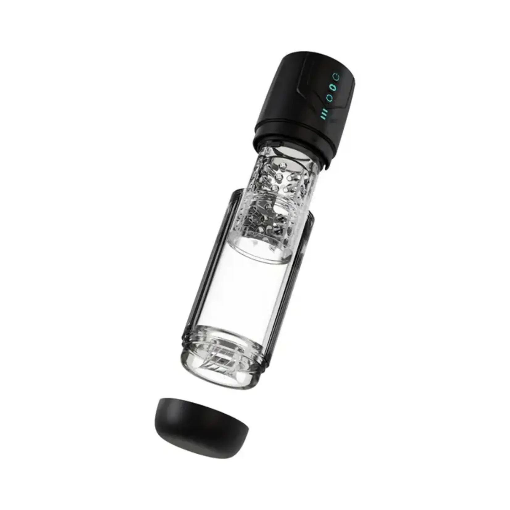 M for Men Whirlwind Pro Rechargeable Masturbator - Black