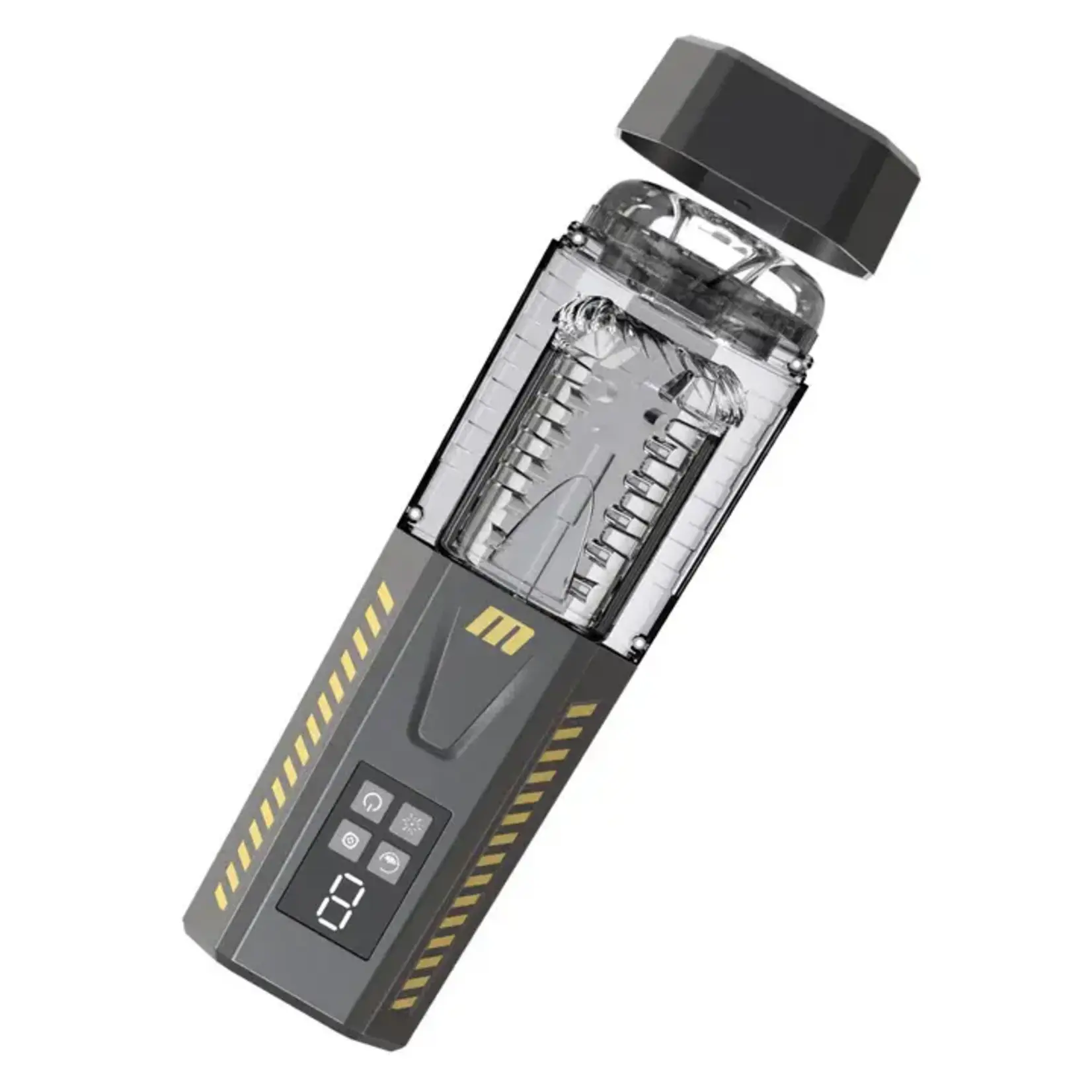 M for Men SpinMaster Pro Rechargeable Masturbator - Grey