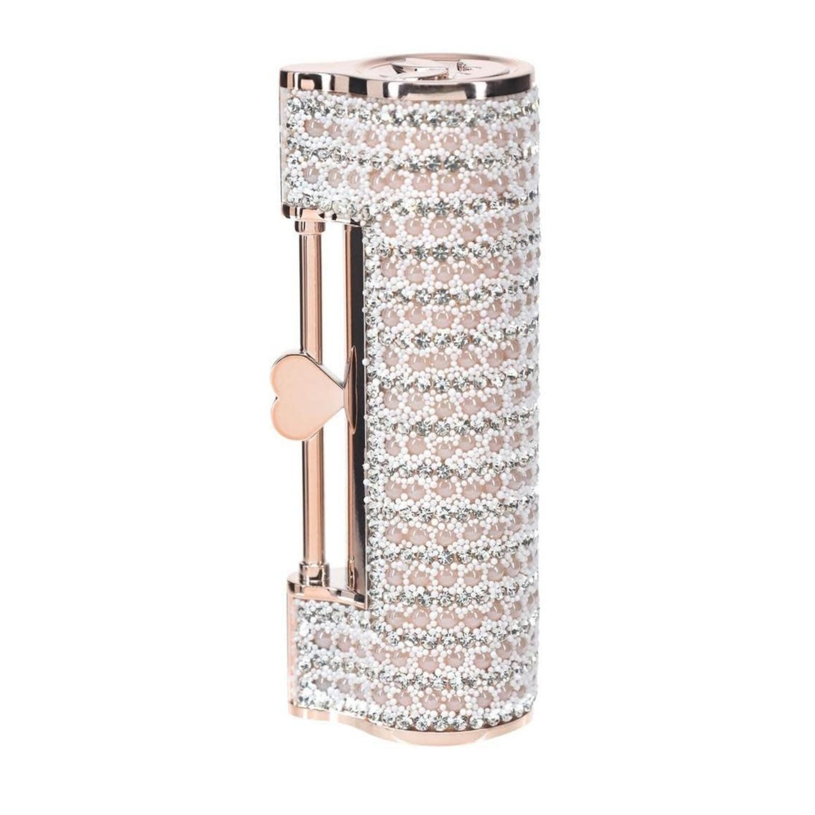 Loveline Angel Lipstick Rechargeable Silicone Vibrator - Pink