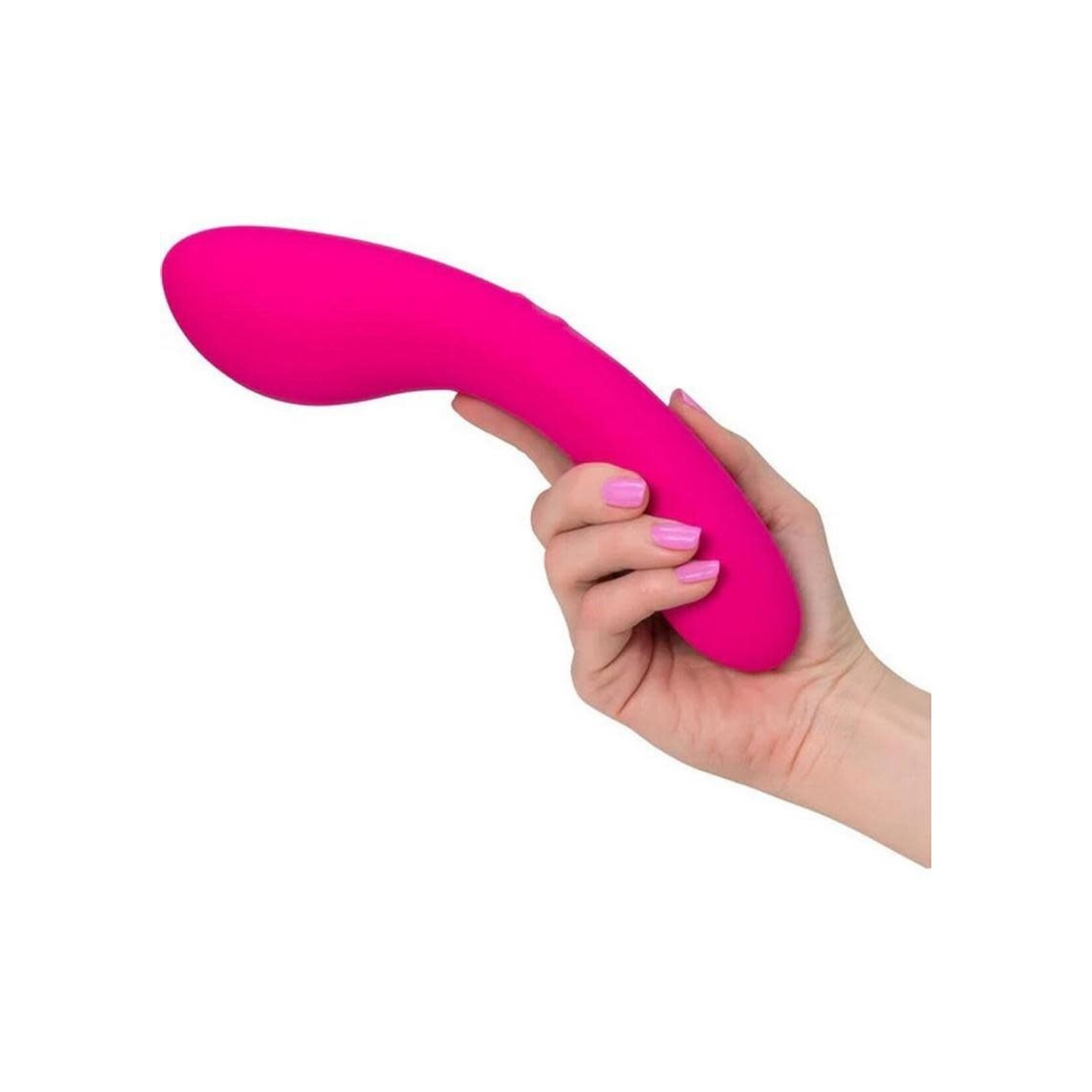 The Swan Wand Rechargeable Silicone Vibrator - Pink