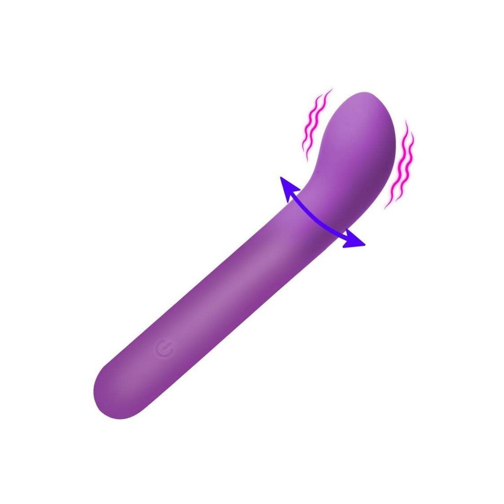 Bang! G-Spot Flexible Rechargeable Silicone Vibrator - Purple