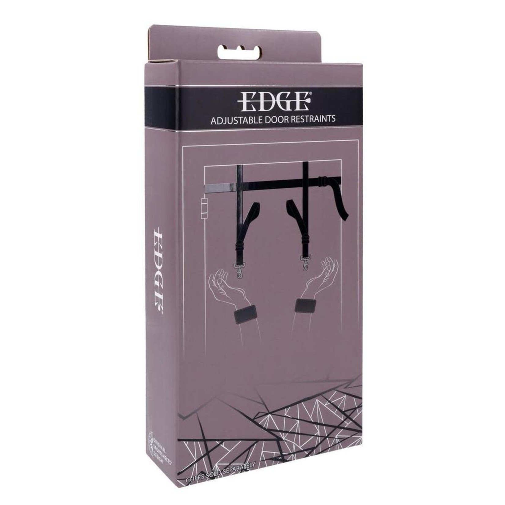 Edge Adjustable Door Restraints - Black