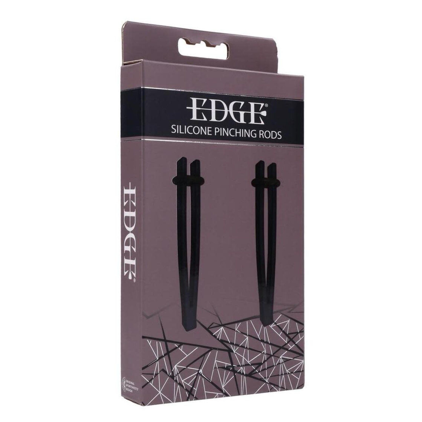 Edge Silicone Pinching Rods - Black