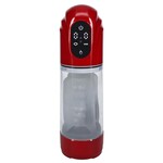 Pumped TechnoThrust 10 Function Automatic Masturbator - Metallic Red