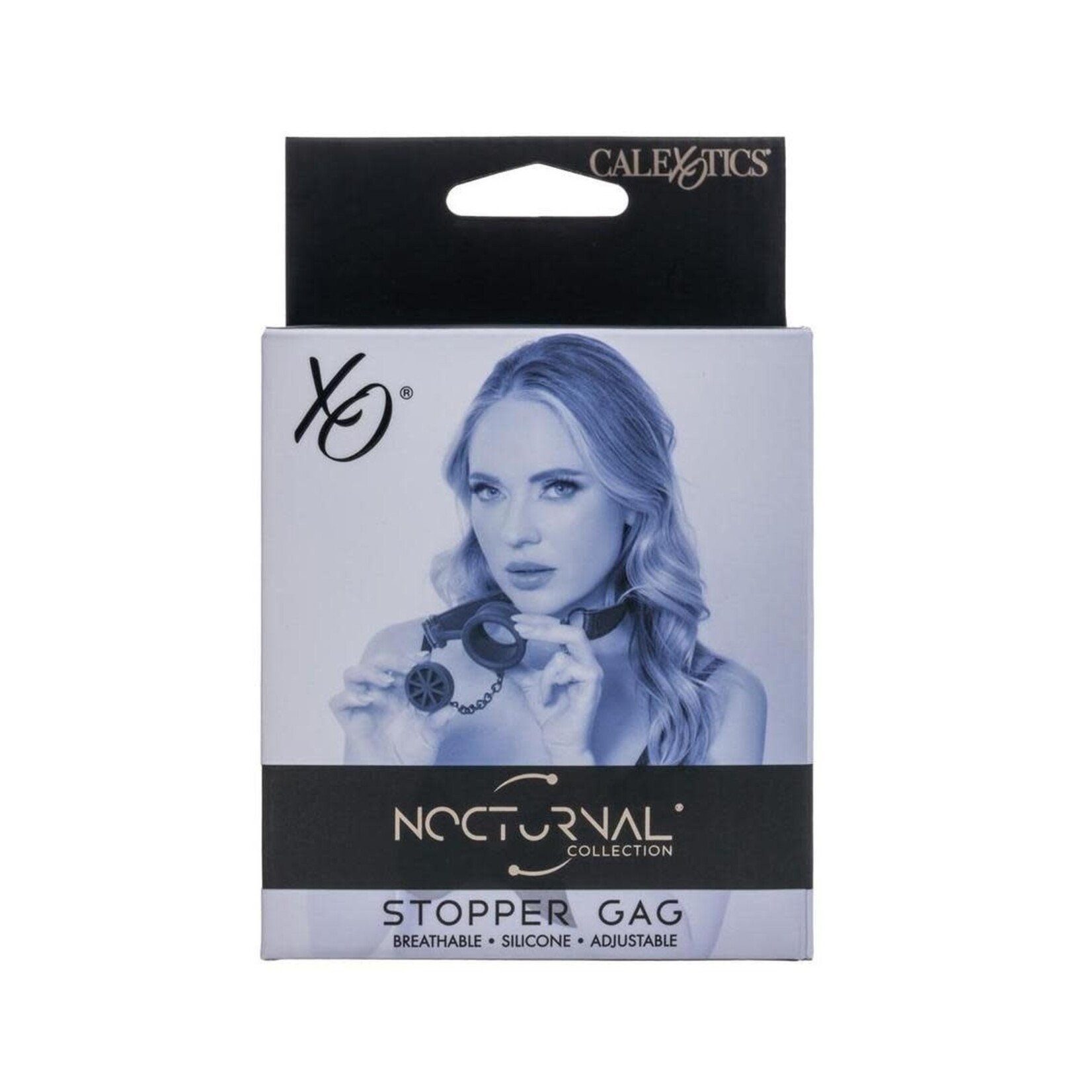 Nocturnal Collection Stopper Gag - Black