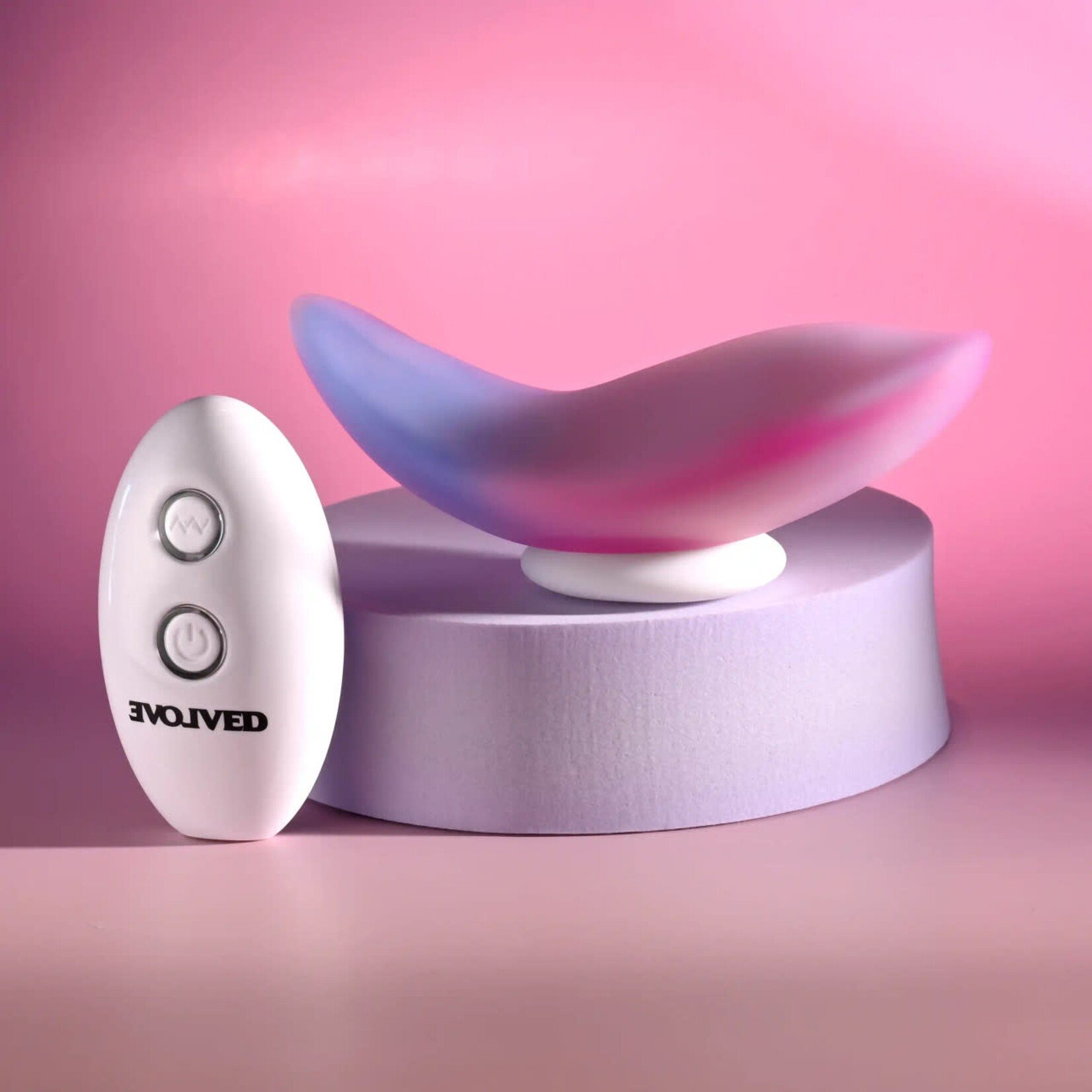 Paradise Rechargeable Silicone Panty Vibe - Pink/Purple