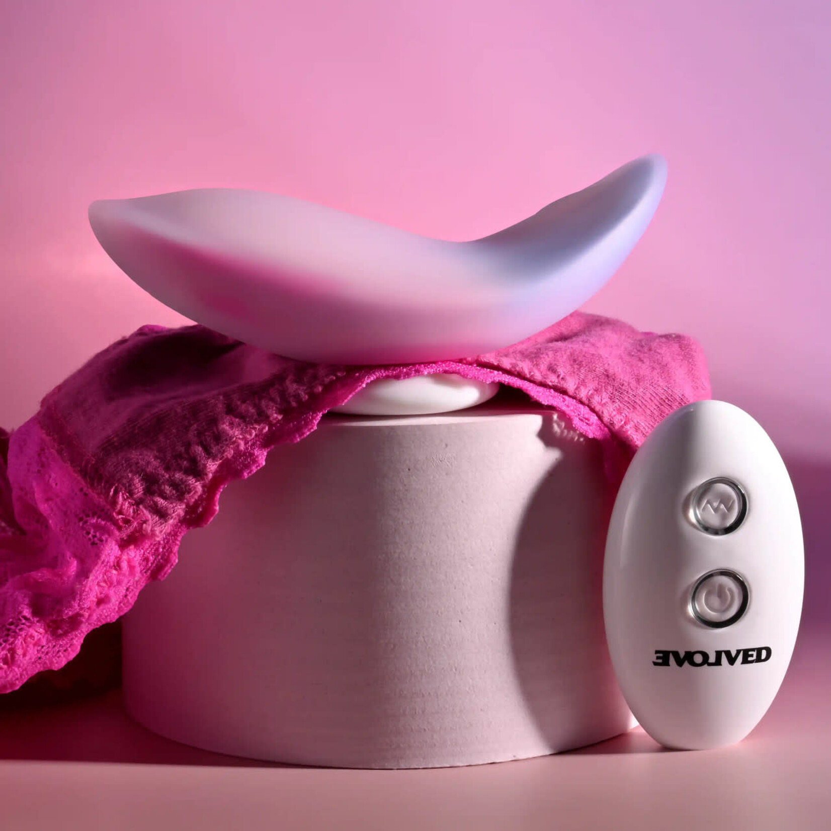 Paradise Rechargeable Silicone Panty Vibe - Pink/Purple