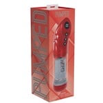 Pumped StrokeMate Multi-Function Rechargeable Masturbator - Metallic Red