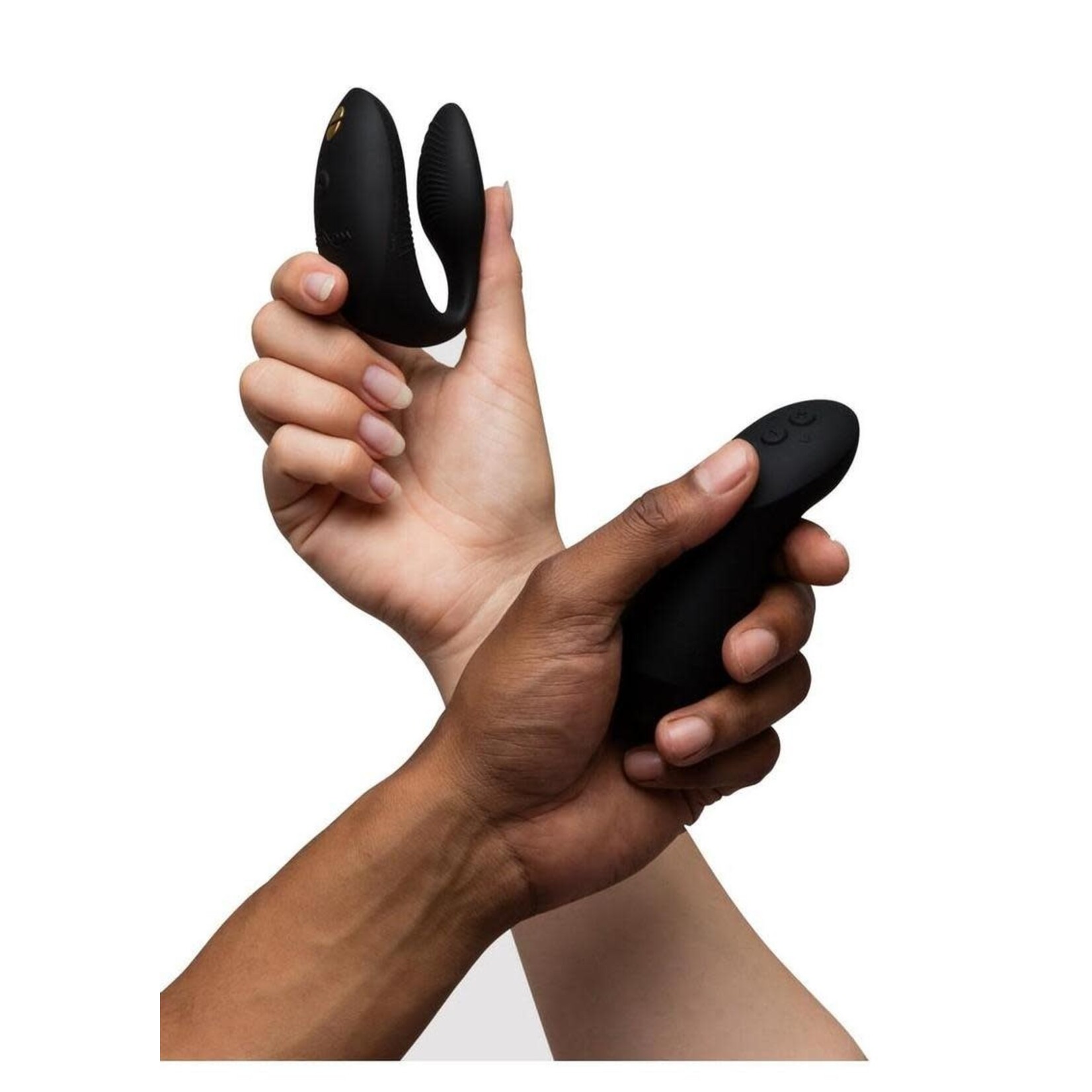 We-Vibe Chorus Rechargeable Silicone Couples Vibrator with Remote Control - Satin Black
