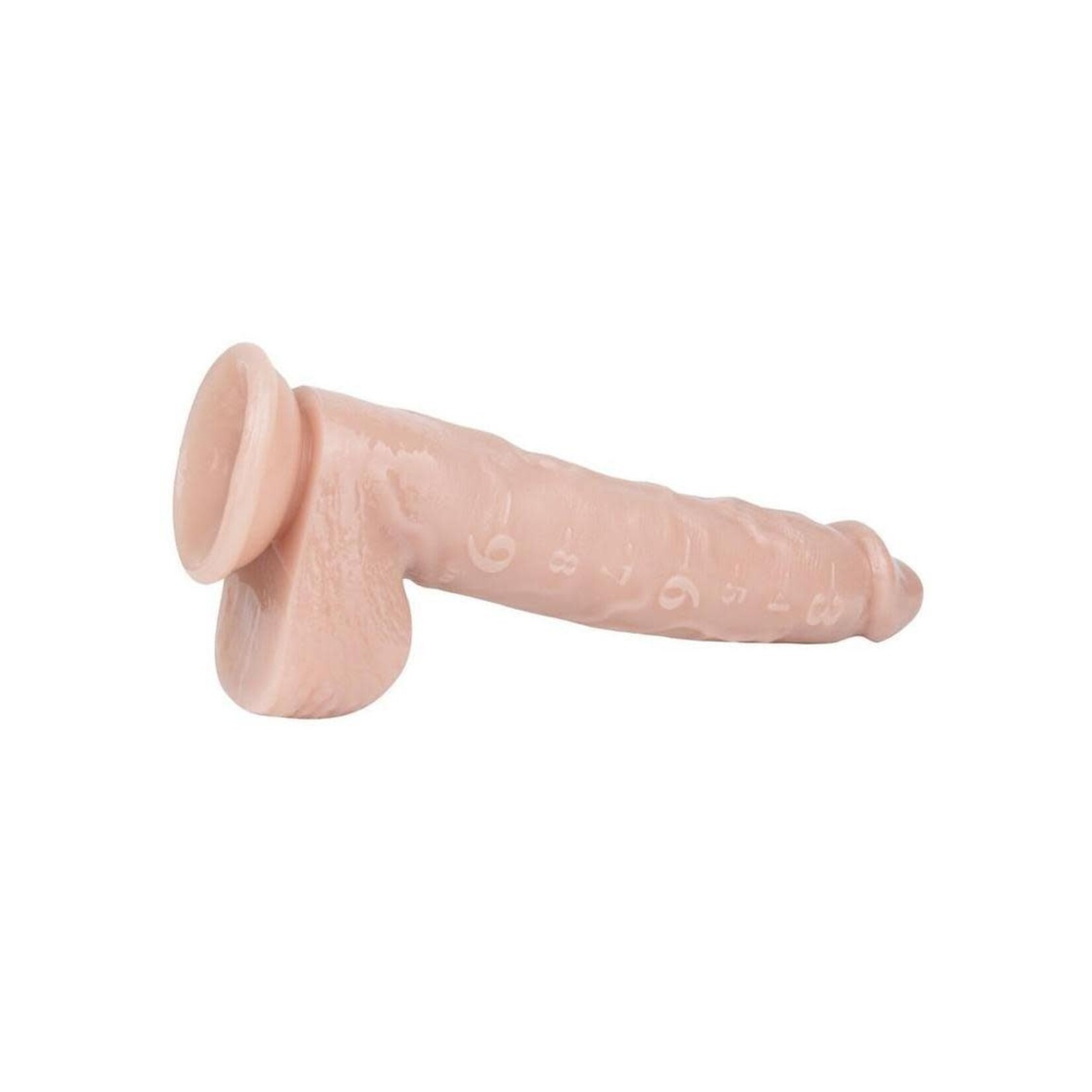 Pleasure Measure PVC Dildo 11in - Vanilla