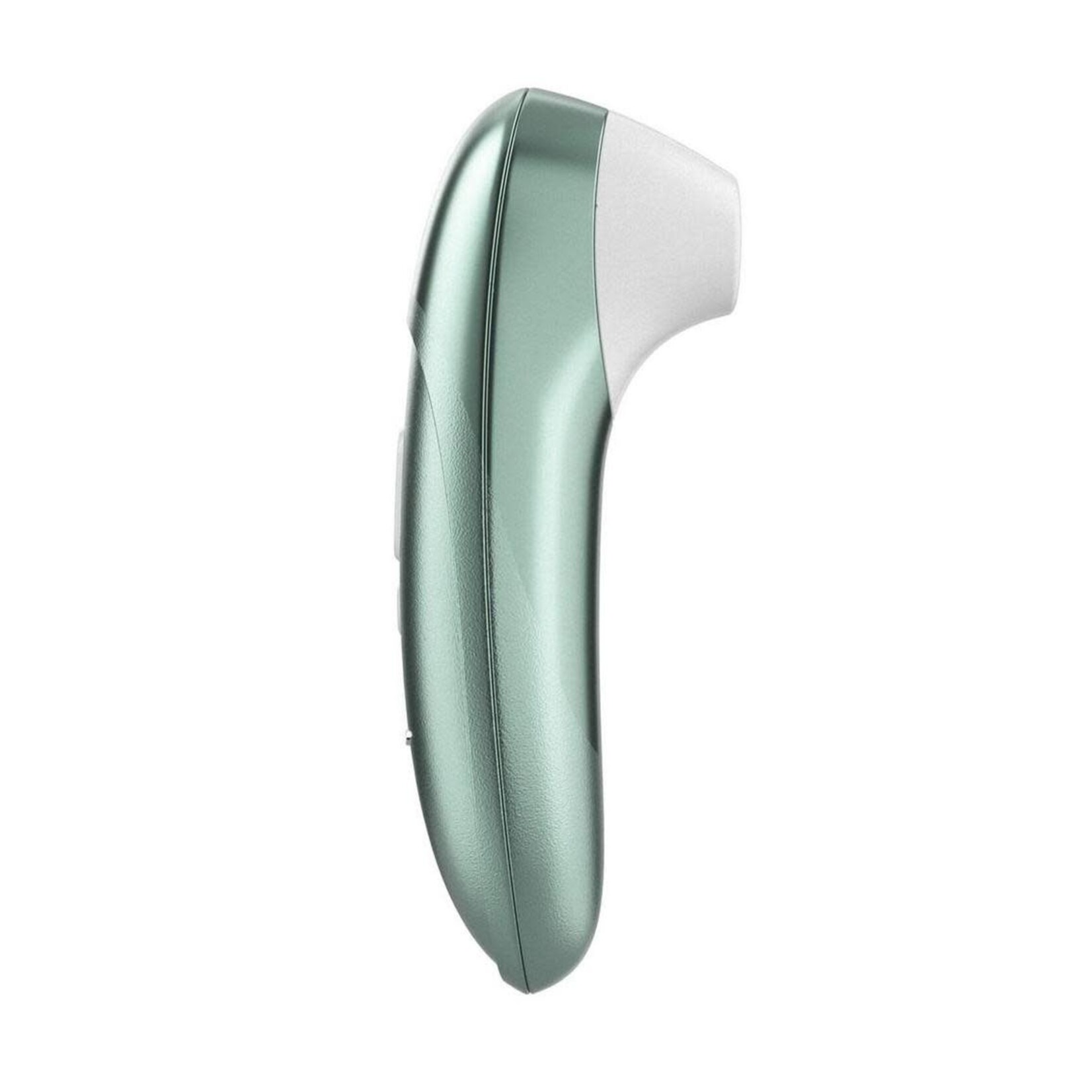 Womanizer Pleasure Air Pro Rechargeable Silicone Air Pulse Clitoral Vibrator - Sage Green