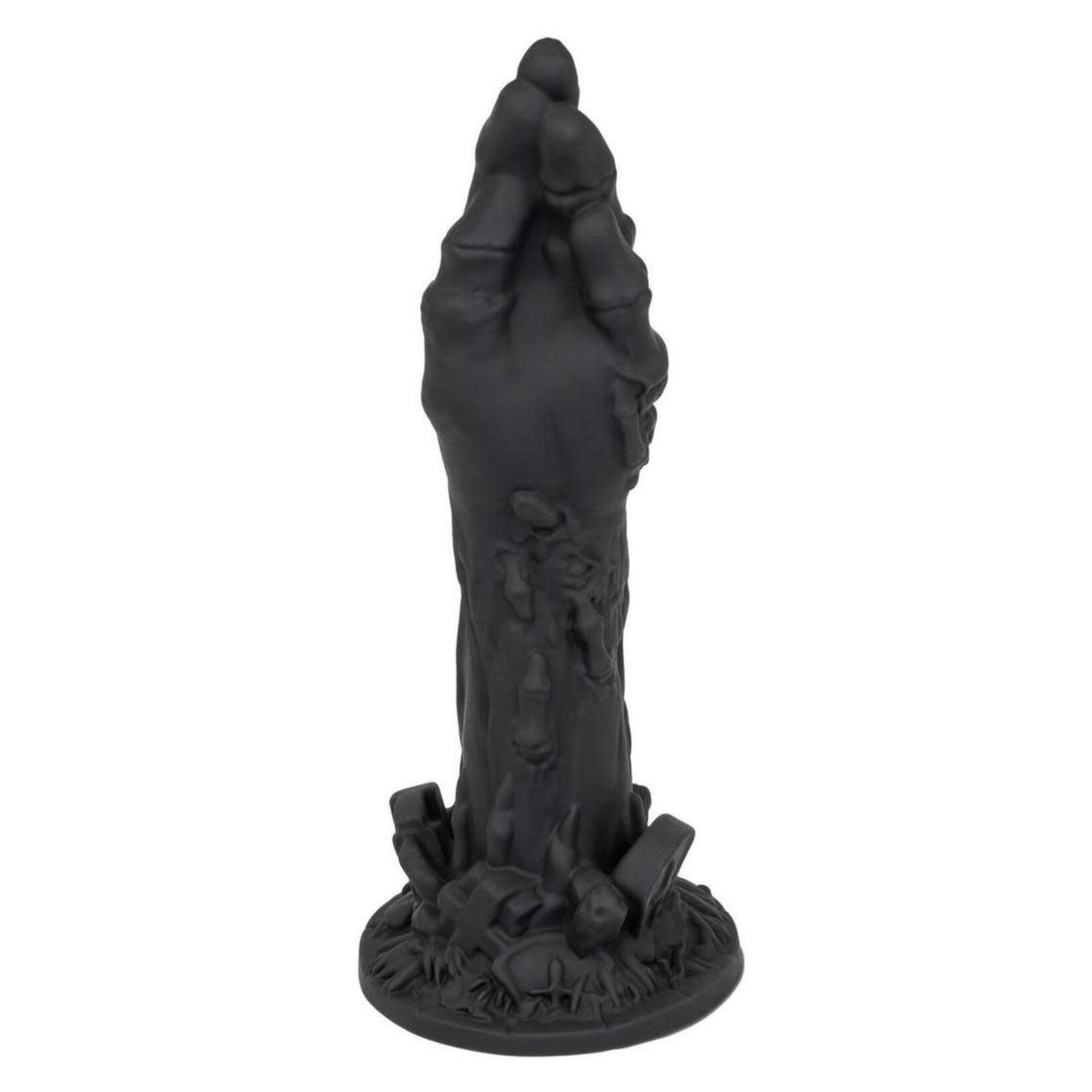 Monster Dong The Zombie Silicone Dildo 9in - Black