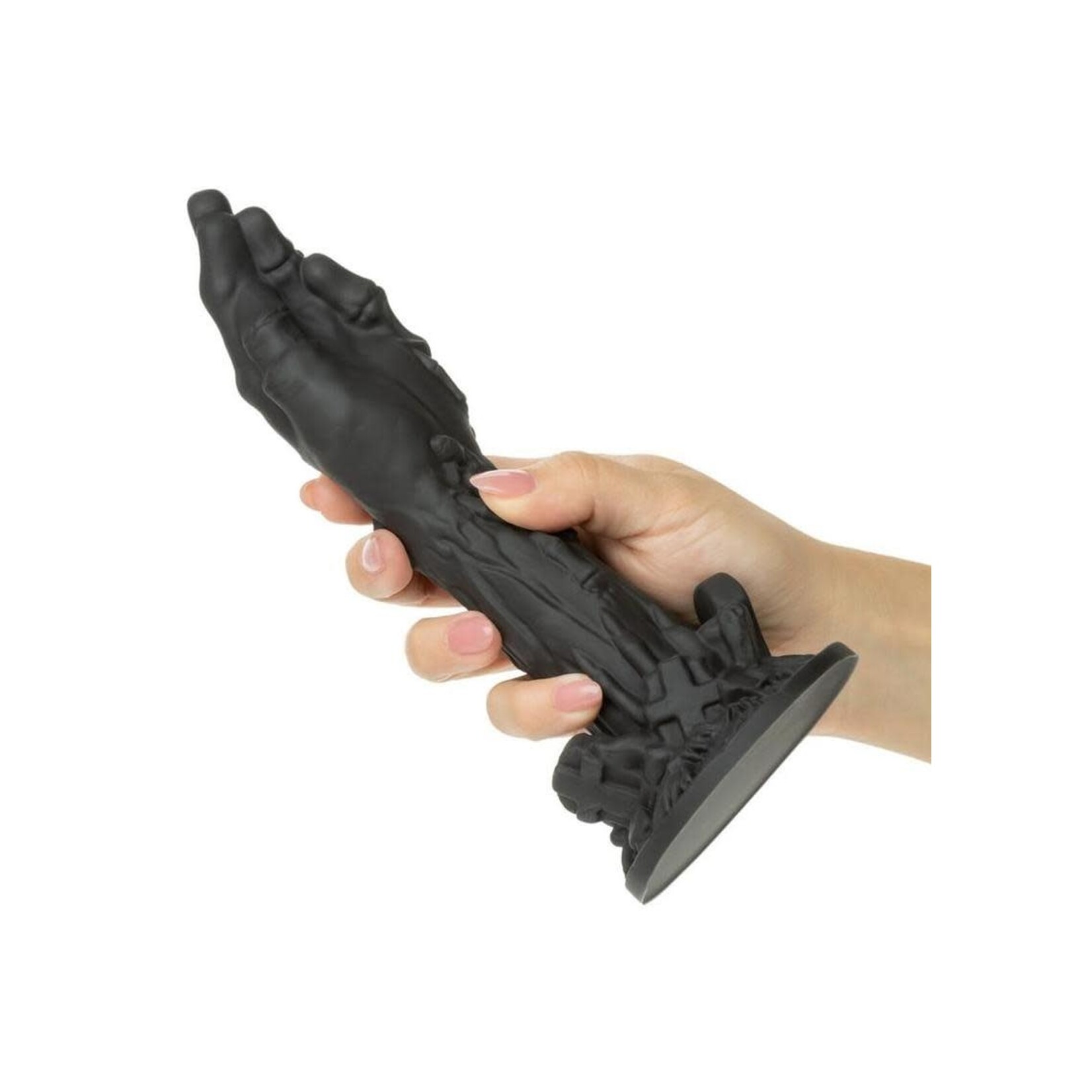 Monster Dong The Zombie Silicone Dildo 9in - Black