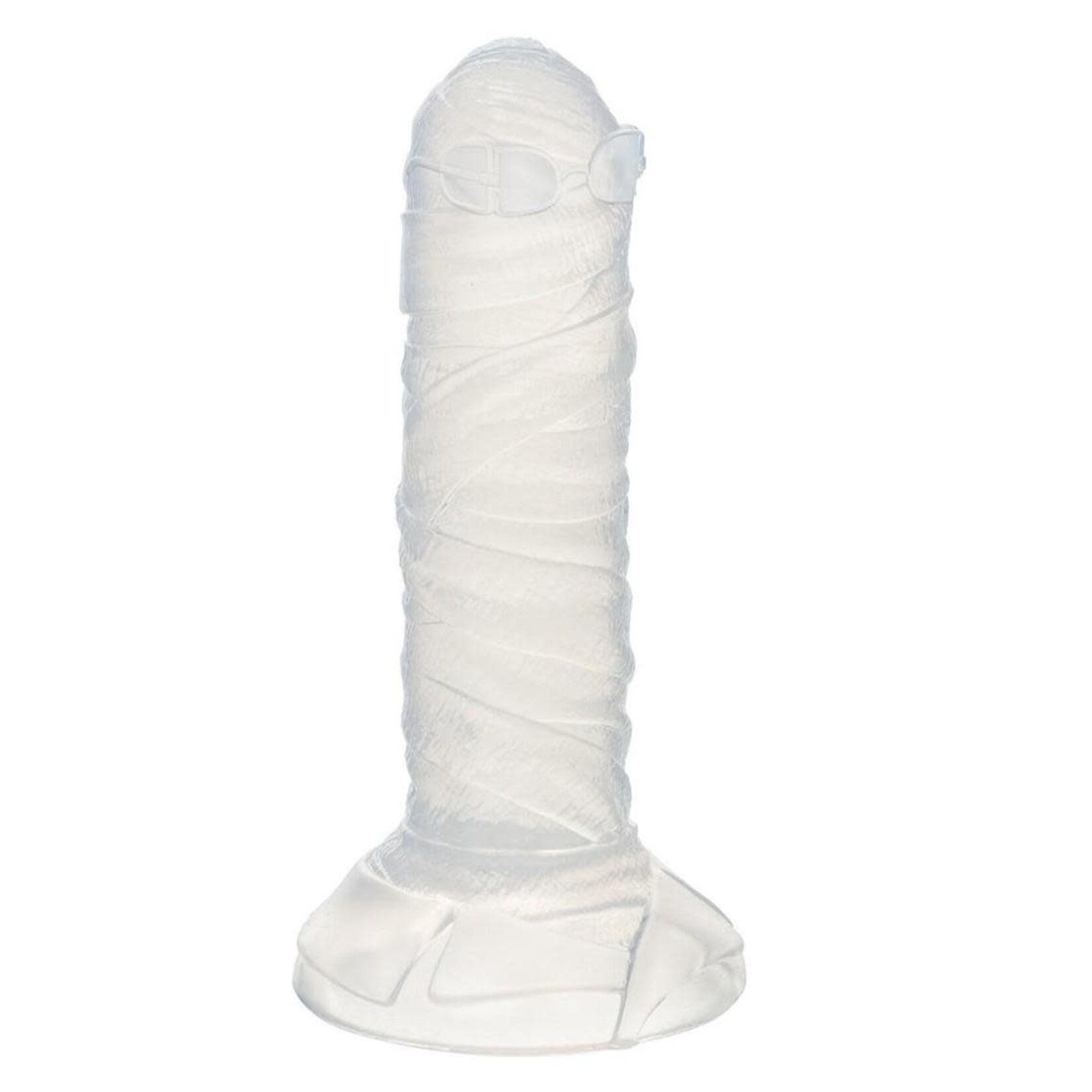 Monster Dong The Invisible Man Silicone Dildo 6in - Clear