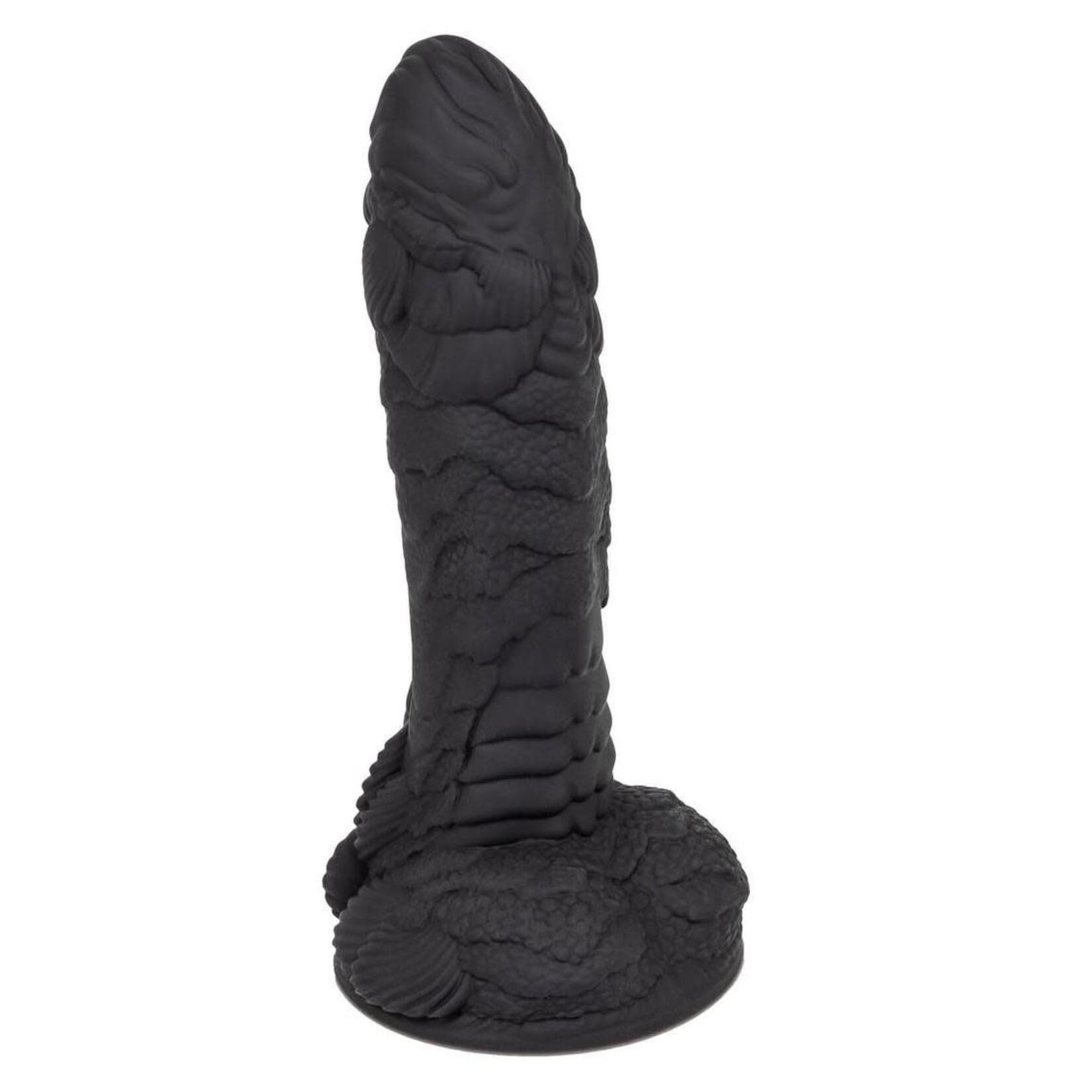 Monster Dong The Gill Man Silicone Dildo 7.25in - Black